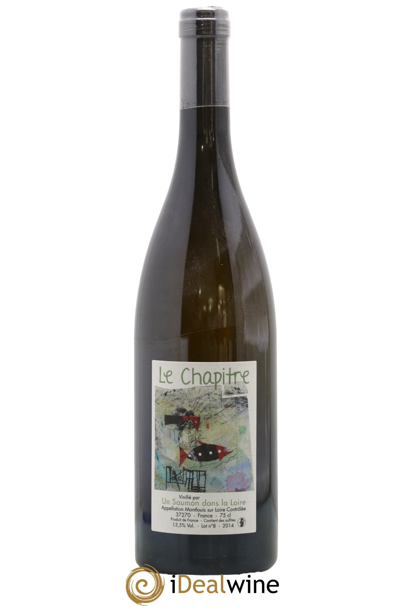 Montlouis-sur-Loire Le Chapitre Un Saumon Dans La Loire 2014 - Posten von 1 Flasche - 0