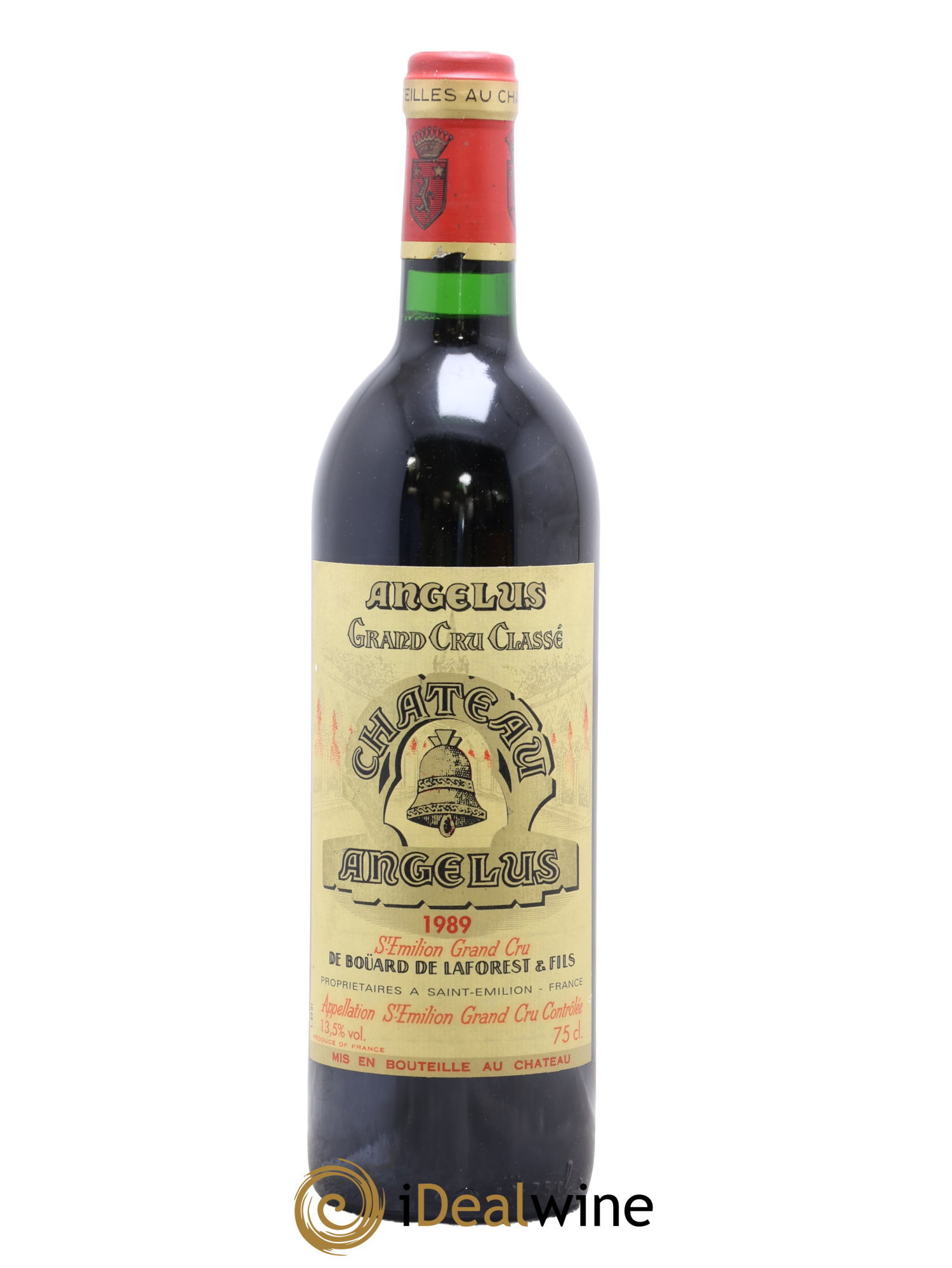 Château Angélus 1er Grand Cru Classé A 1989 - Lot of 1 bottle - 0