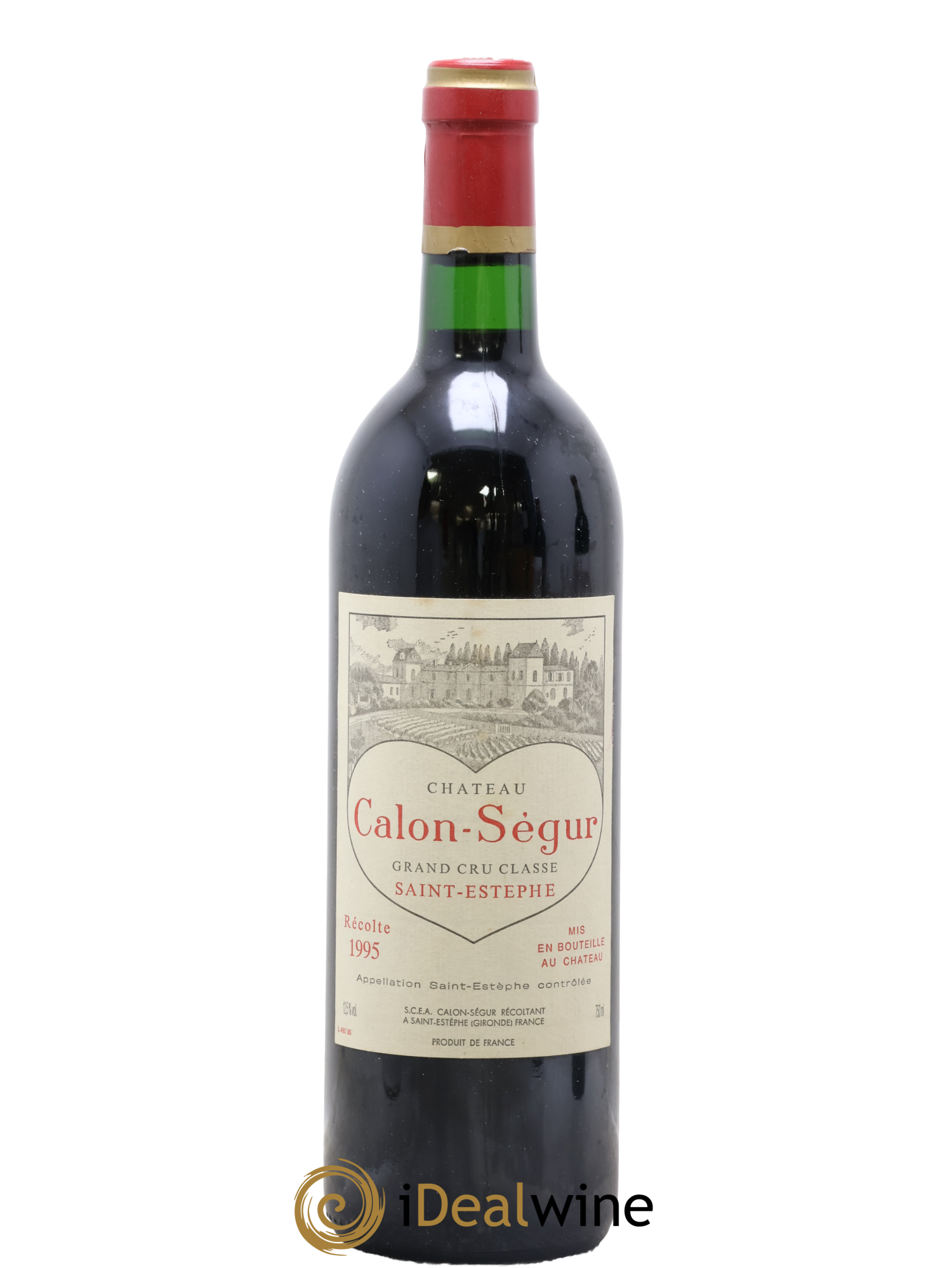 Château Calon Ségur 3ème Grand Cru Classé 1995 - Lot de 1 bouteille - 0