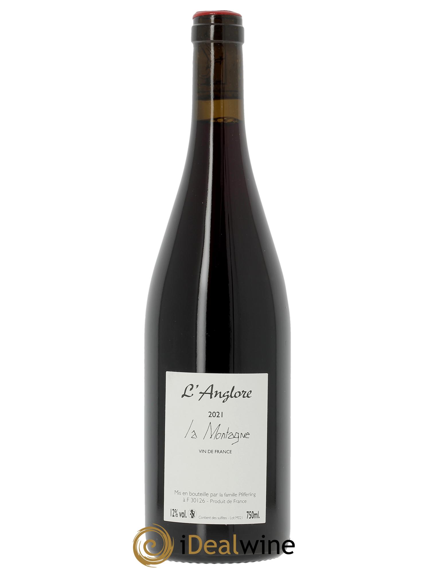 Vin de France La Montagne L'Anglore 2021 - Lot de 1 bouteille - 1