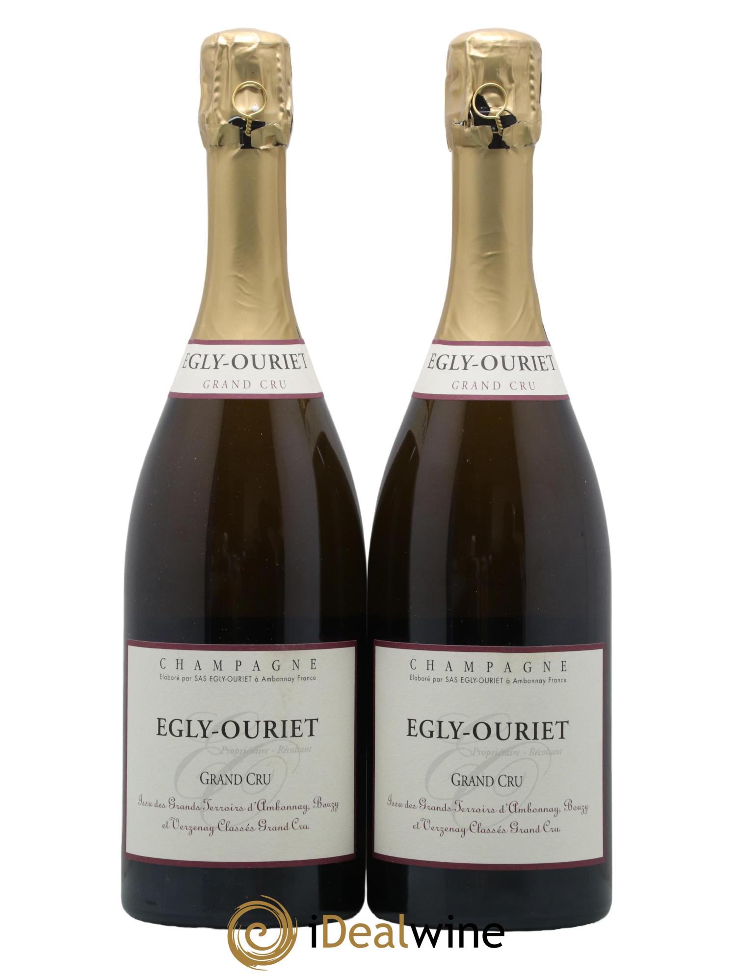 Grand Cru Brut Egly-Ouriet - Lot de 2 bouteilles - 0