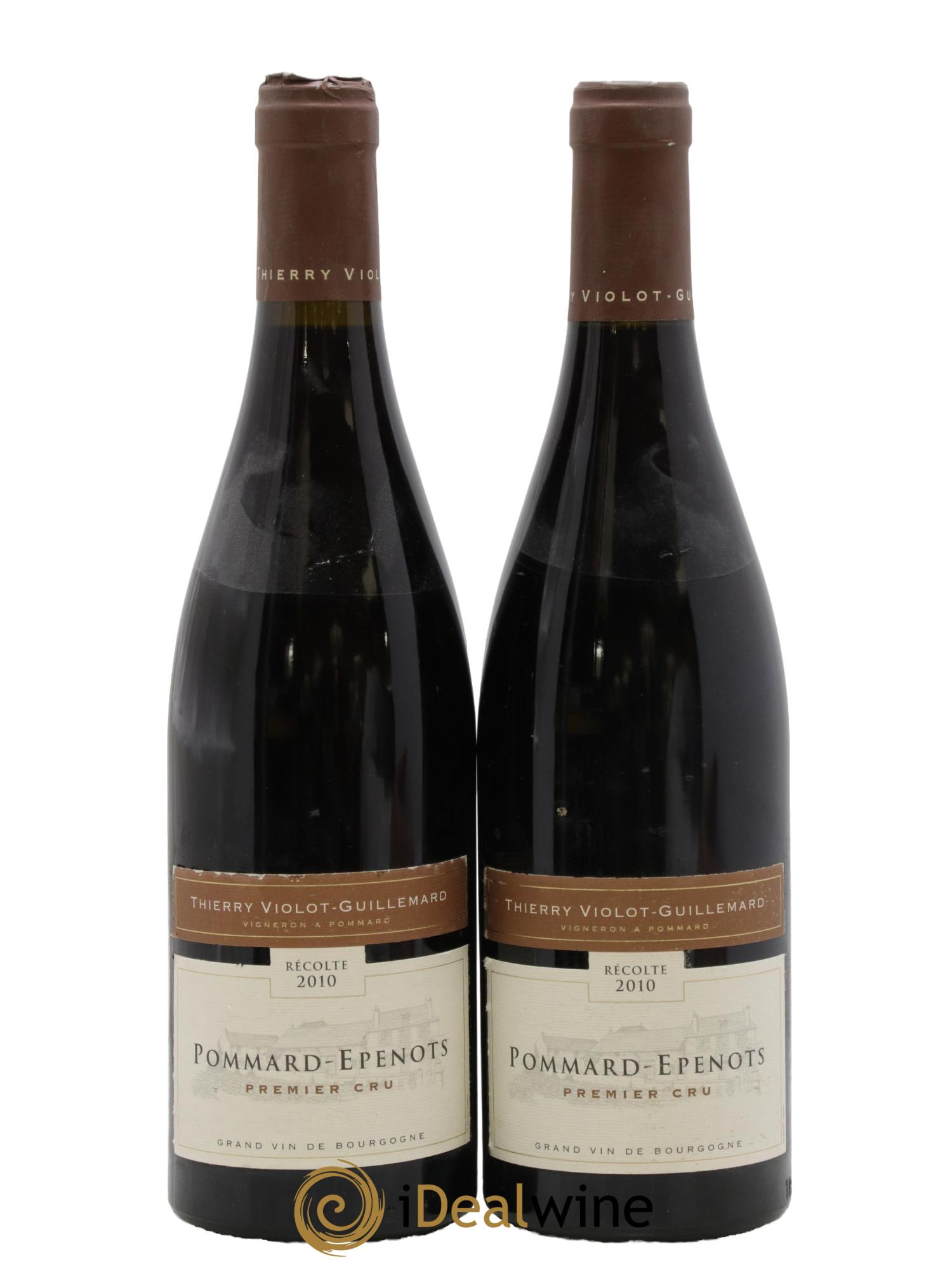 Pommard 1er Cru Les Epenots Violot-Guillemard 2008 - Lot de 2 bouteilles - 1