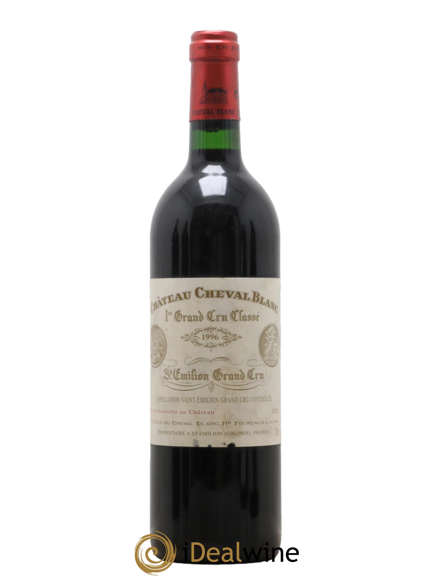 Château Cheval Blanc 1er Grand Cru Classé A 1996 - Lot de 1 bouteille - 0