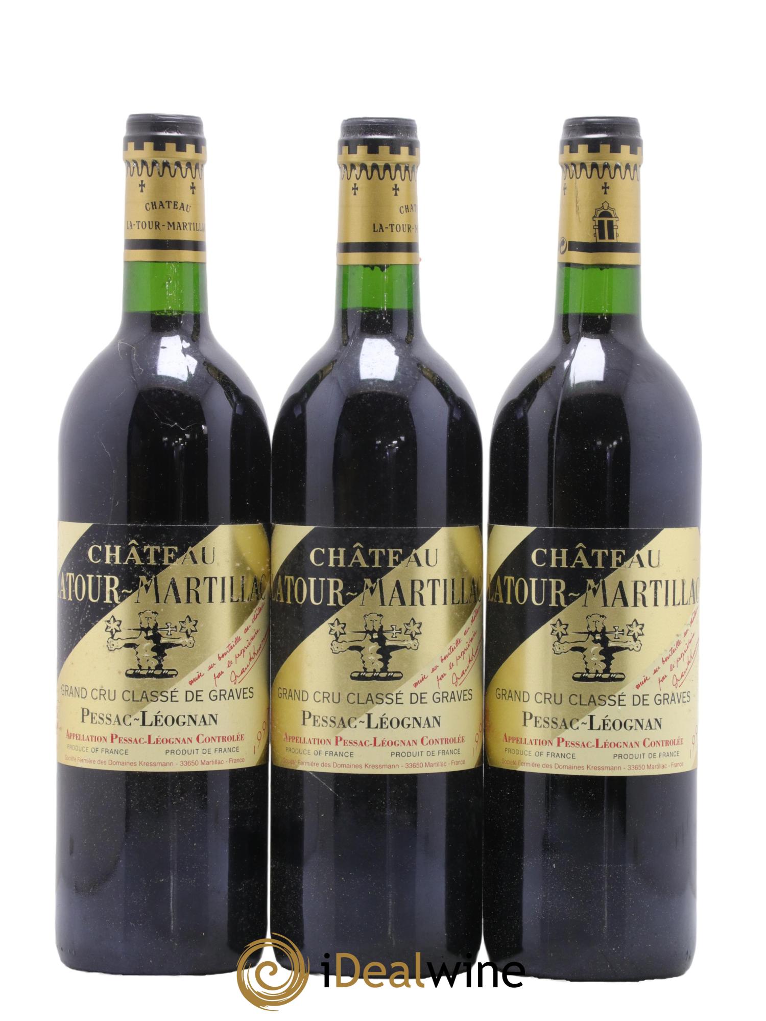 Château Latour-Martillac Cru Classé de Graves 1997 - Lot de 12 bouteilles - 3