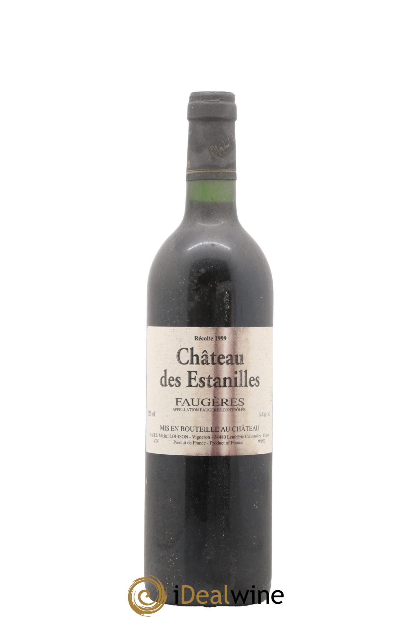 Faugères Château des Estanilles 1999 - Posten von 1 Flasche - 0