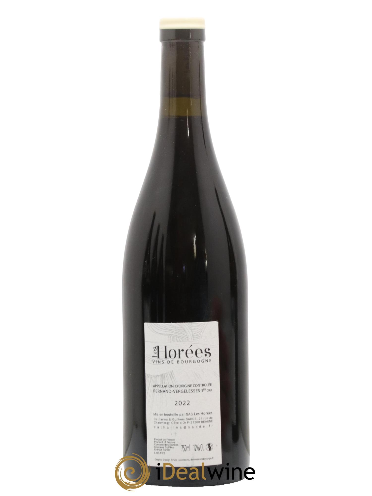 Pernand-Vergelesses 1er Cru Les Fichots Les Horées  2022 - Lot de 1 bouteille - 1