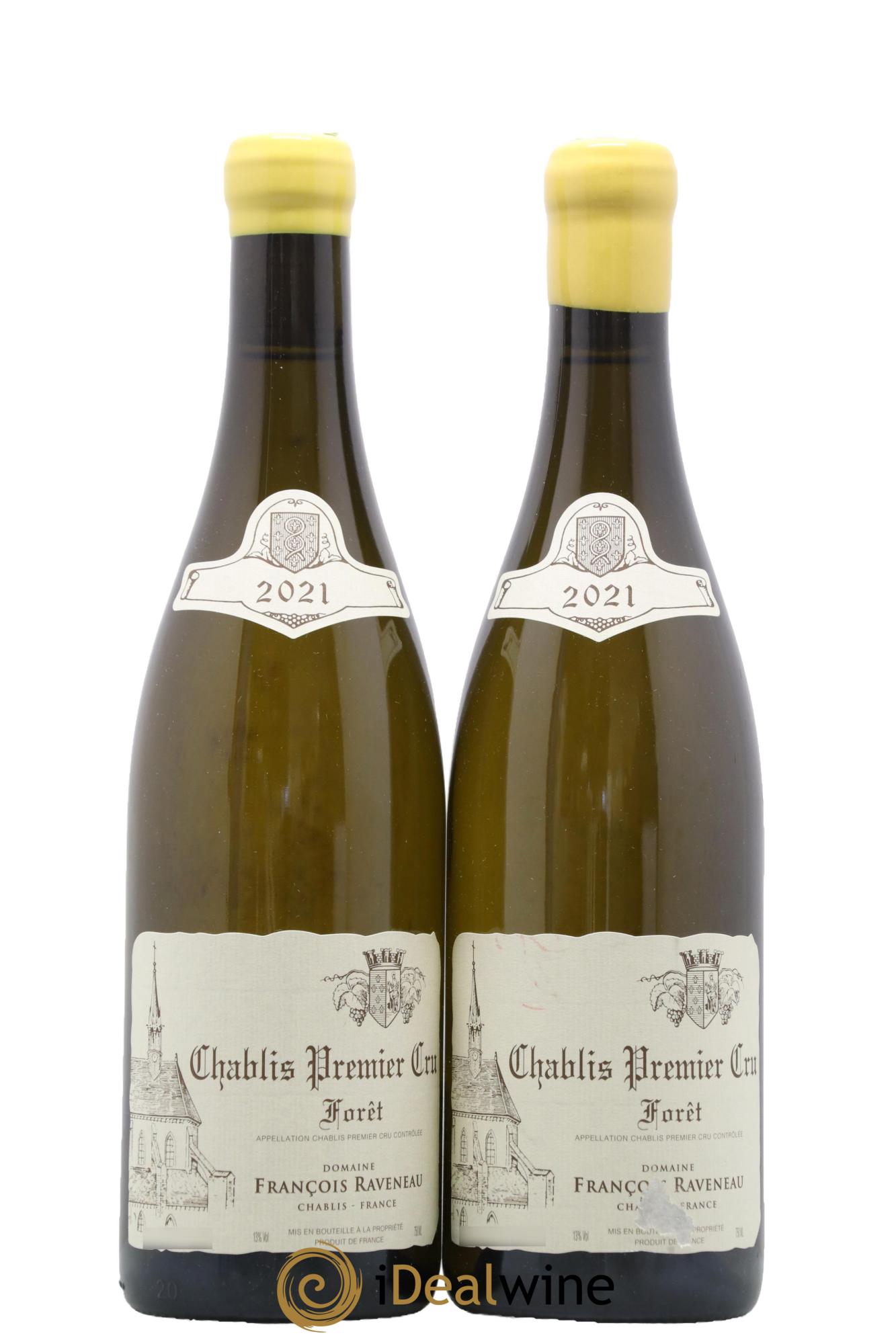 Chablis 1er Cru Forêt Raveneau (Domaine) 2021 - Lotto di 2 bottiglie - 0