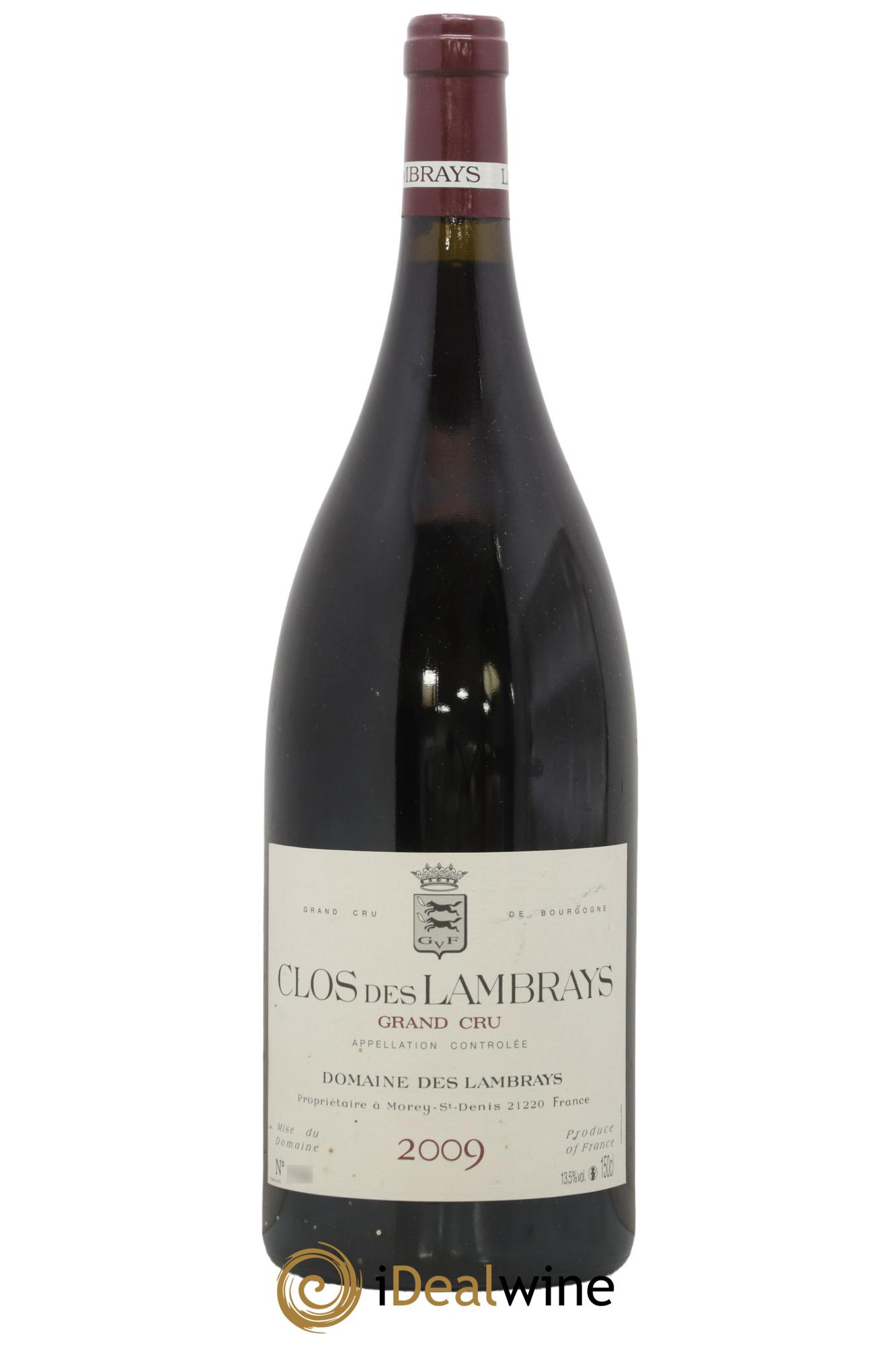Clos des Lambrays Grand Cru Domaine des Lambrays 2009 - Lot de 1 magnum - 0