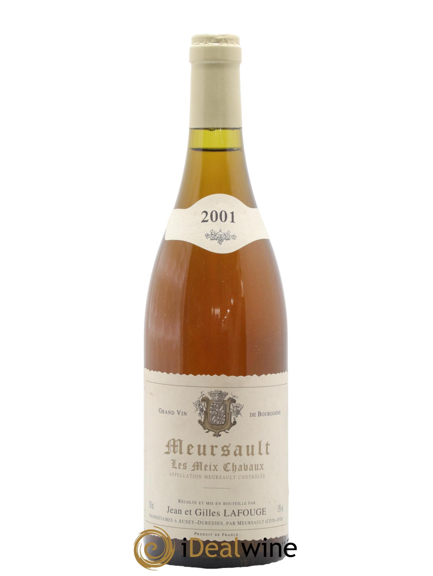 Meursault Les Meix Chavaux Domaine Lafouge 2001 - Lot de 1 bouteille - 0
