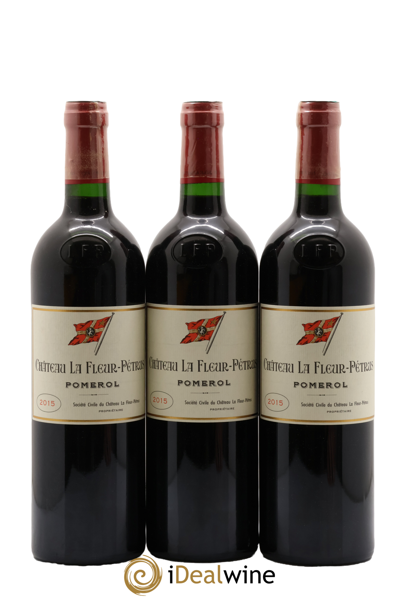 Château la Fleur Petrus 2015 - Posten von 3 Flaschen - 0