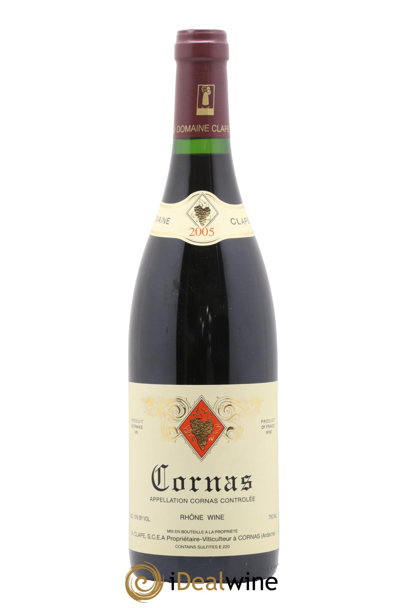 Cornas Auguste Clape 2005 - Lotto di 1 bottiglia - 0