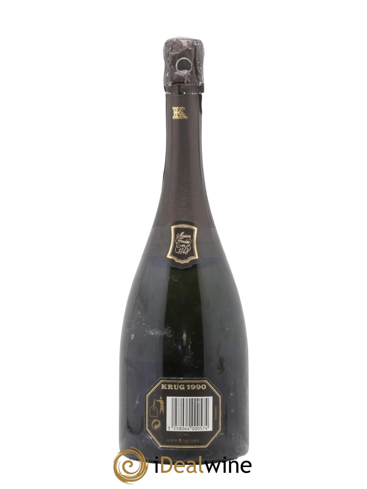 Vintage Krug 1990 - Posten von 1 Flasche - 1