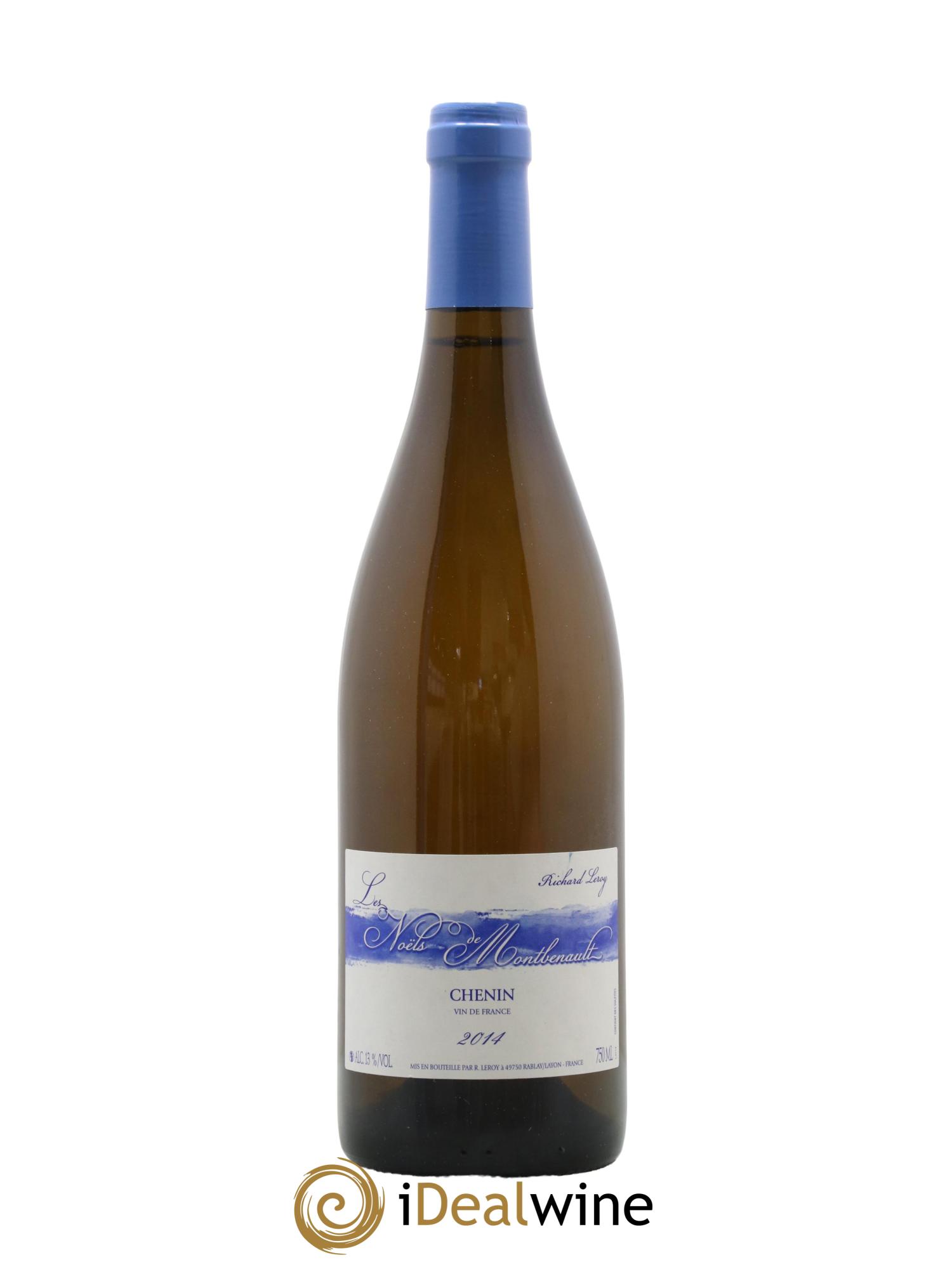 Vin de France Les Noëls de Montbenault Richard Leroy 2014 - Lot de 1 bouteille - 0