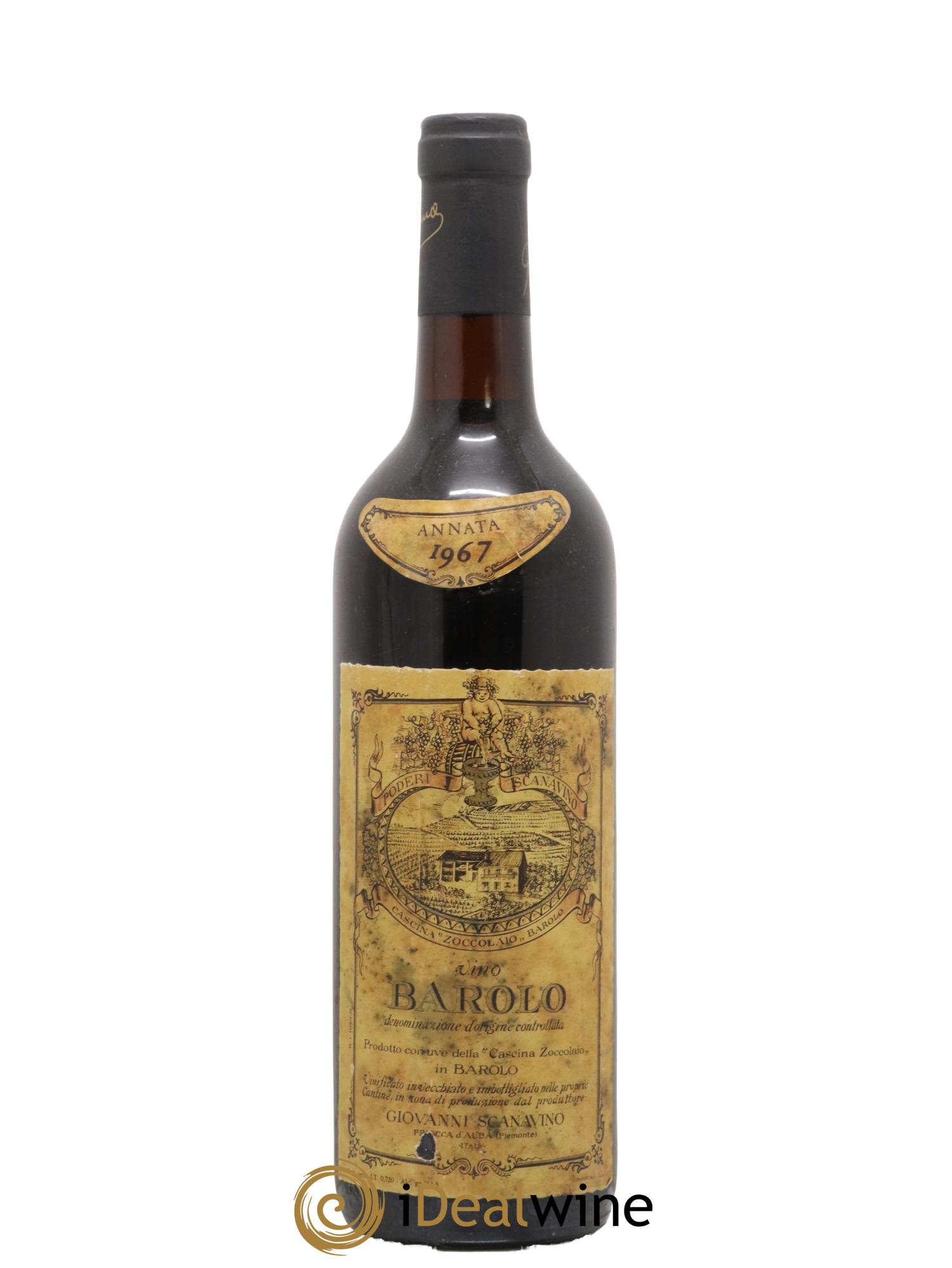 Barolo DOCG Scanavino 1967 - Lotto di 1 bottiglia - 0