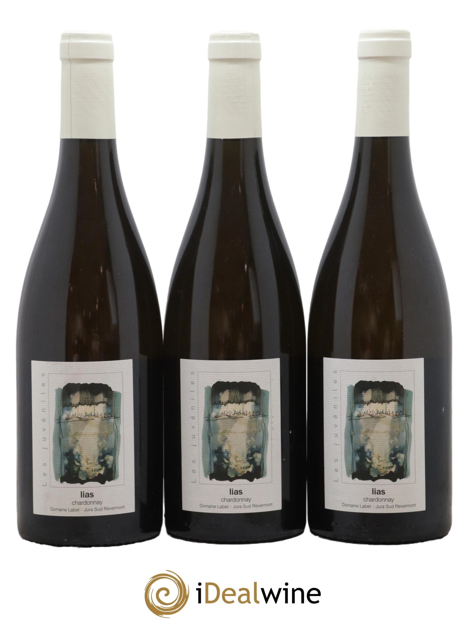 Côtes du Jura Chardonnay Lias Romain - Julien - Charline Labet 2018 - Lot de 3 bouteilles - 0