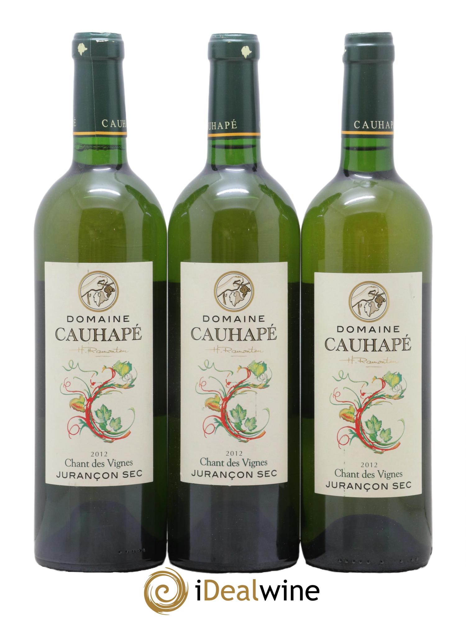 Jurançon Chant des Vignes Domaine de Cauhape 2012 - Lot de 3 bouteilles - 0