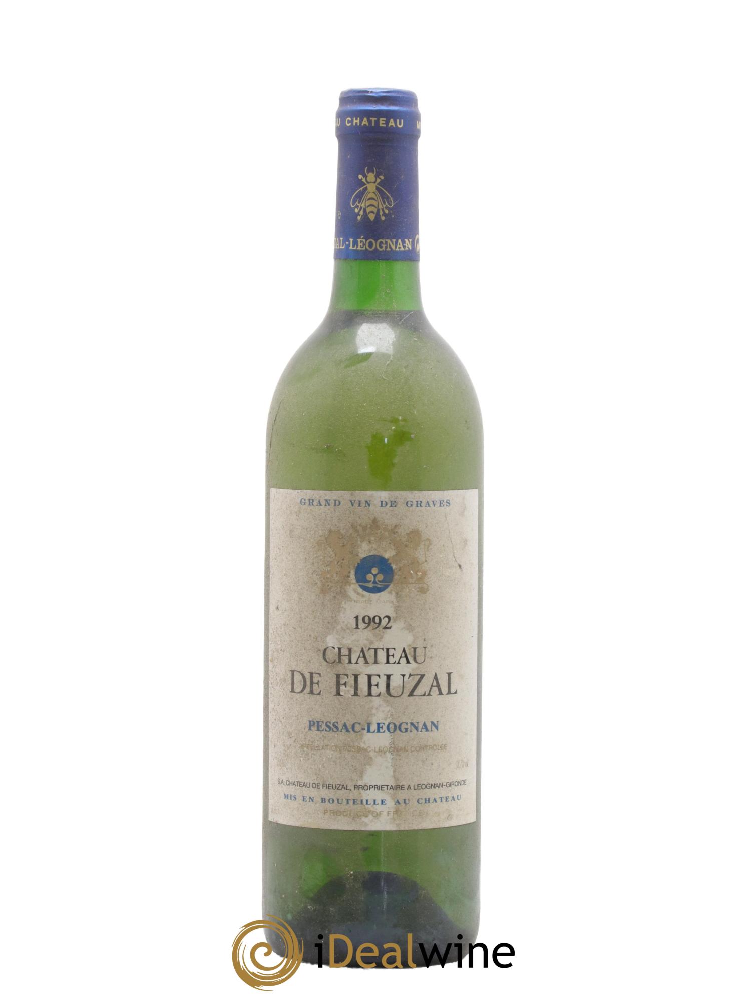Château de Fieuzal 1992 - Lot de 1 bouteille - 0