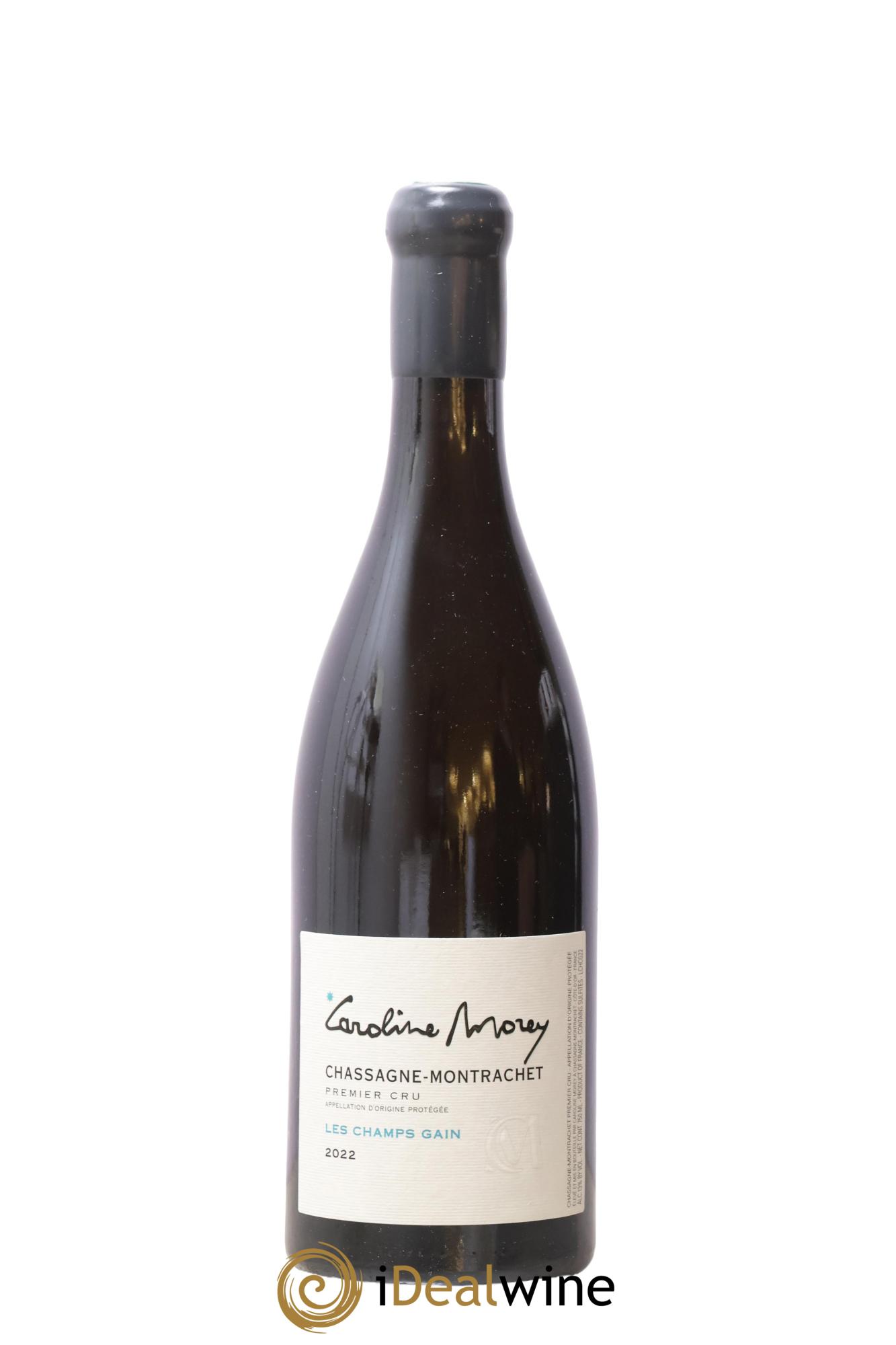 Chassagne-Montrachet 1er Cru Les Champs Gains Caroline Morey 2022 - Lot de 1 bouteille - 0