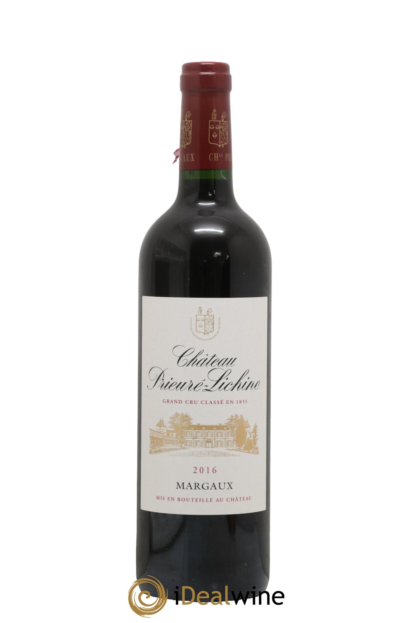 Château Prieuré Lichine 4ème Grand Cru Classé 2016 - Lot de 1 bouteille - 0