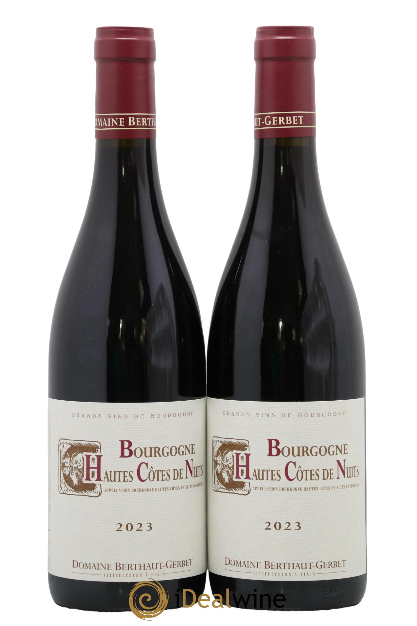 Hautes-Côtes de Nuits Berthaut Gerbet (Domaine) 2023 - Lot de 2 bouteilles - 0