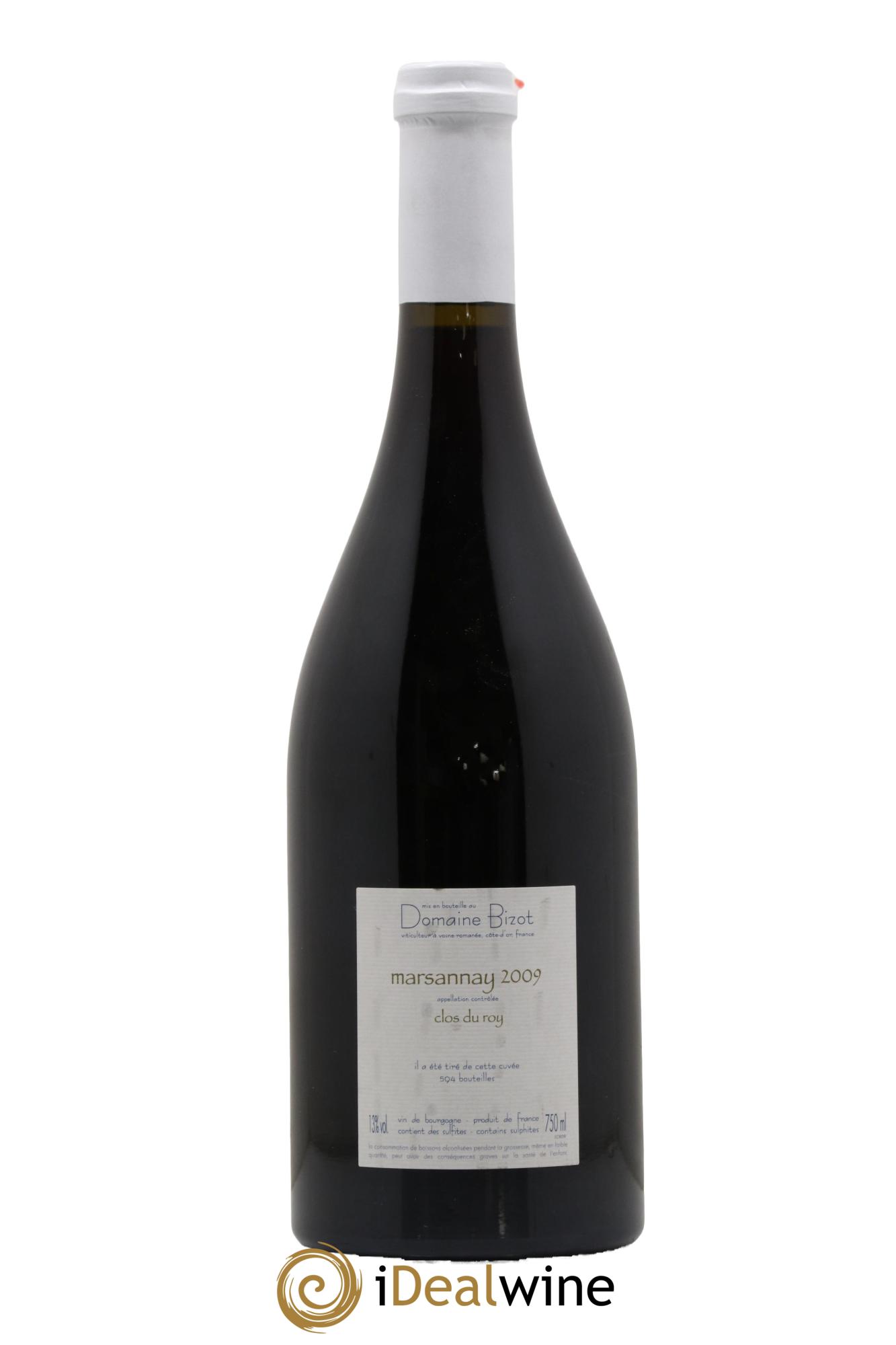 Marsannay Clos du Roy Bizot (Domaine) 2009 - Lot of 1 bottle - 1