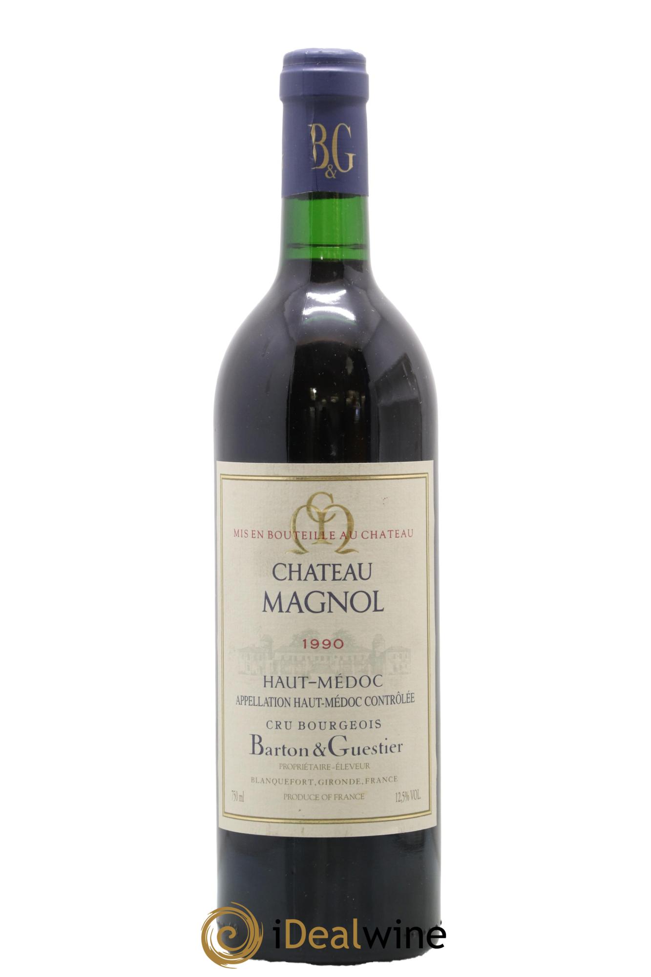 Château Magnol Cru Bourgeois 1990 - Lot of 1 bottle - 0