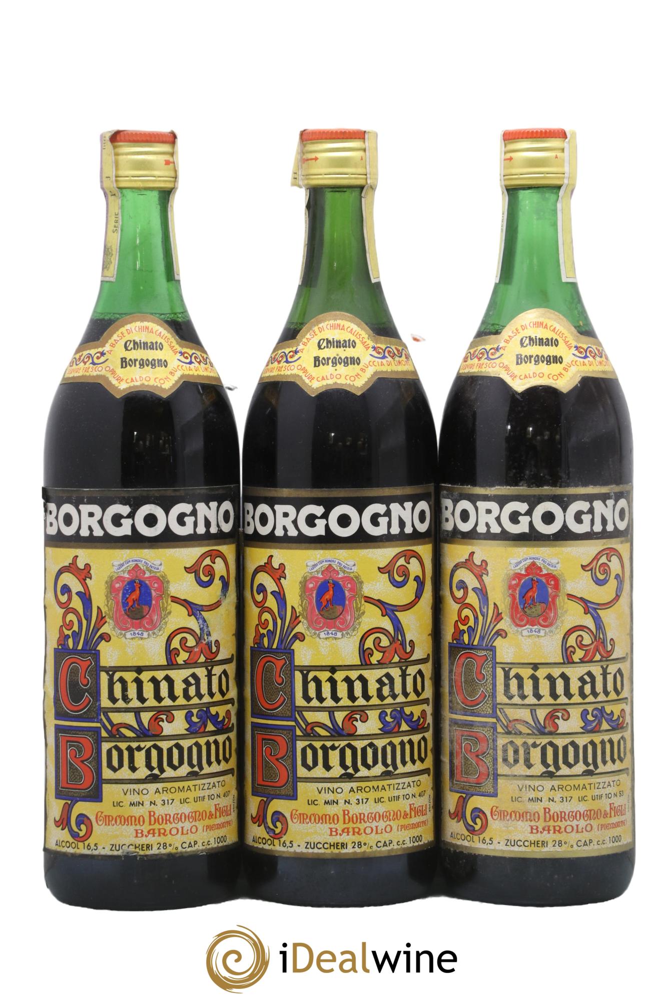 Barolo DOCG Gran Dessert Vino Aromatizzato Giacomo Borgogno - Lot de 3 litres - 0
