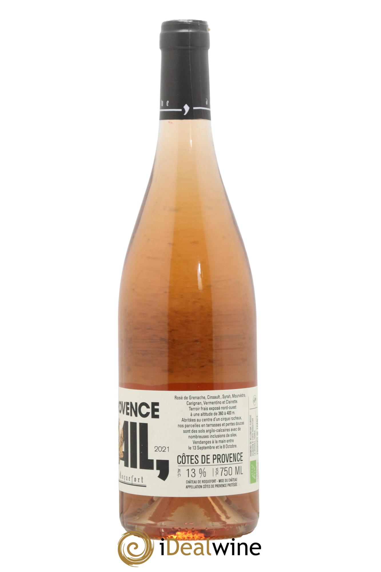 Côtes de Provence Corail Château de Roquefort 2021 - Lotto di 1 bottiglia - 1