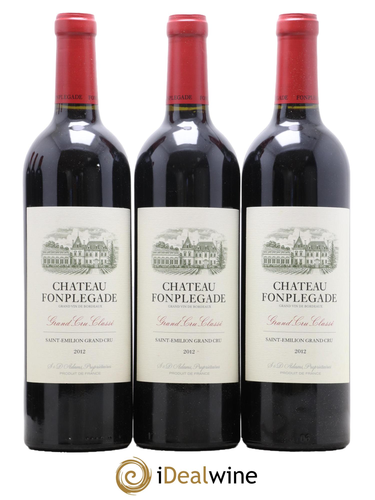 Château Fonplegade Grand Cru Classé 2012 - Lot de 12 bouteilles - 3