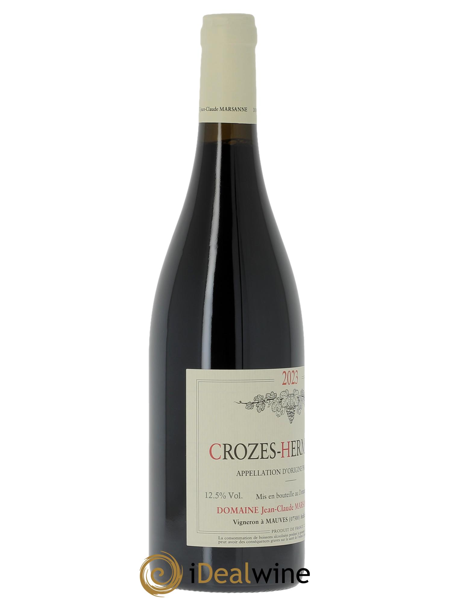 Crozes-Hermitage Jean-Claude Marsanne (Domaine) 2023 - Lot de 1 bouteille - 2