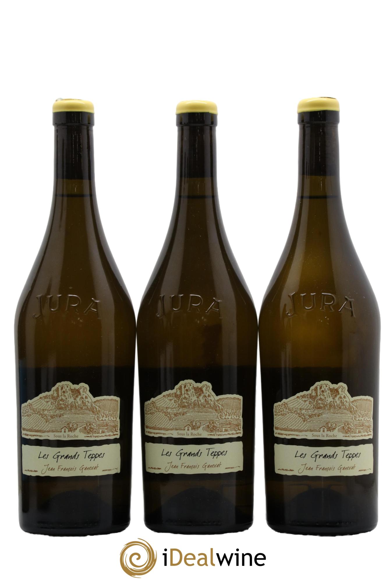 Côtes du Jura Les Grands Teppes Savagnin (sous voile) Jean-François Ganevat (Domaine) 2018 - Lot de 3 bouteilles - 0