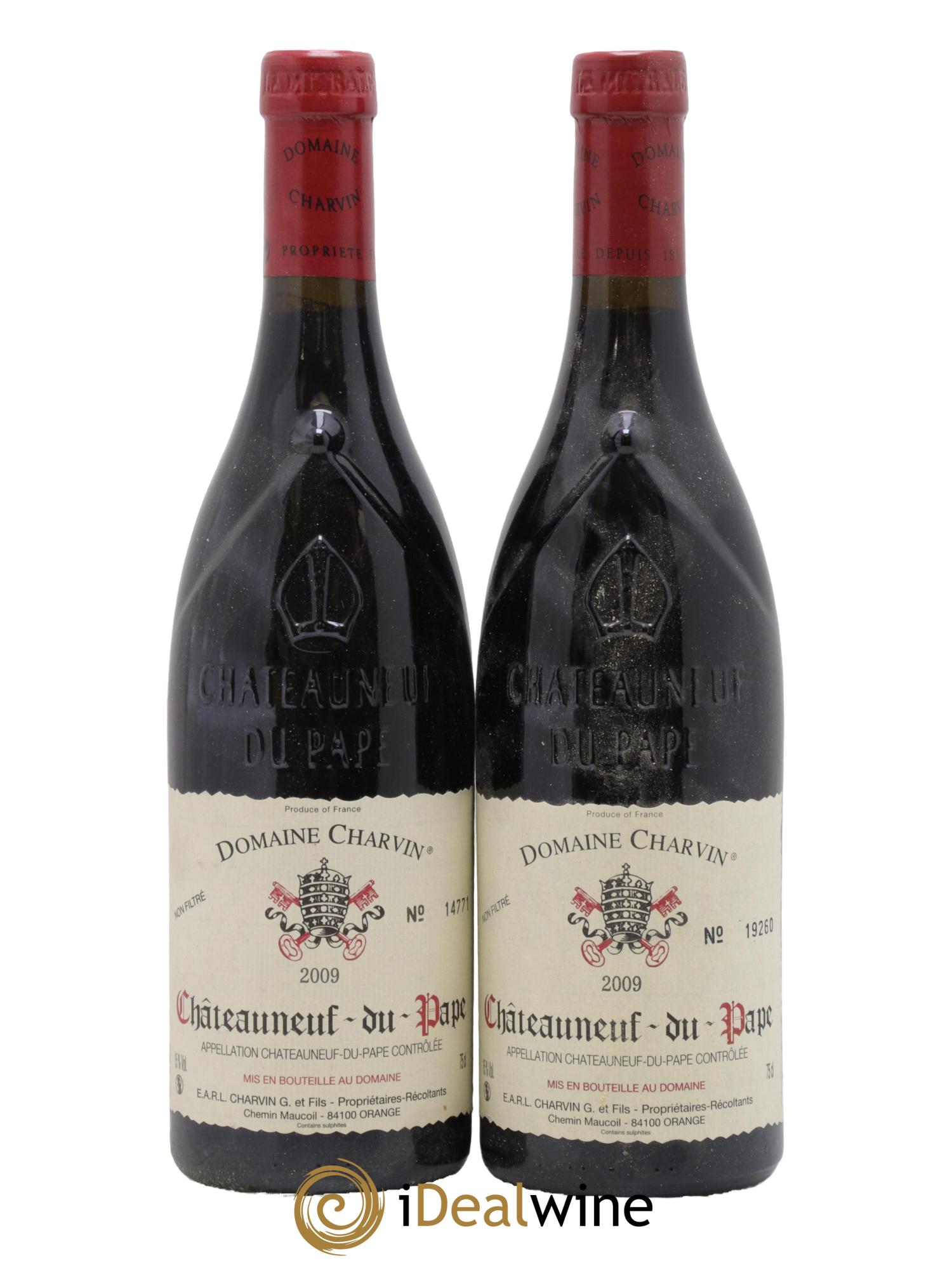 Châteauneuf-du-Pape Charvin (Domaine) 2009 - Lot de 2 bouteilles - 0