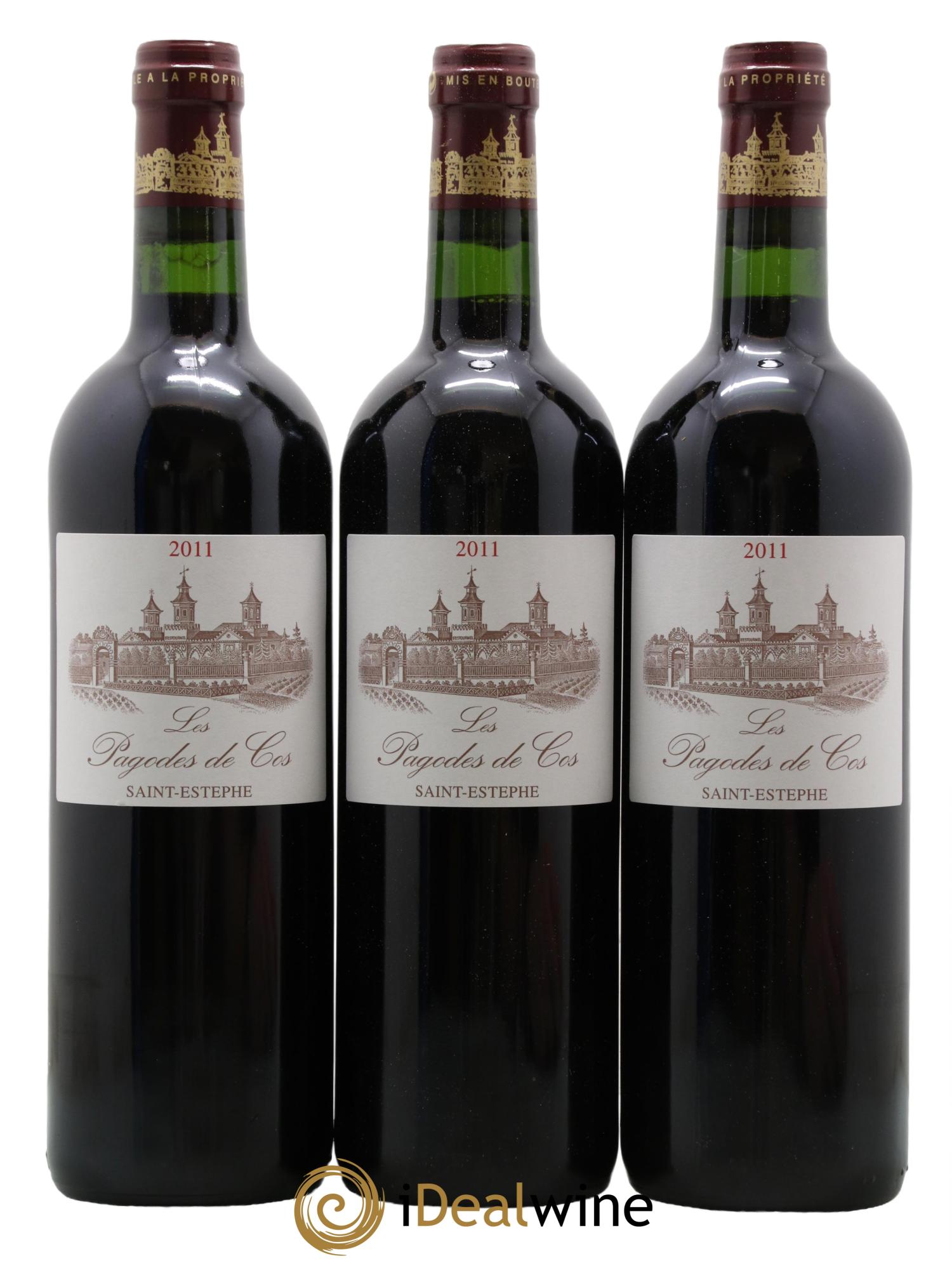 Les Pagodes de Cos Second Vin 2011 - Lot of 6 bottles - 2