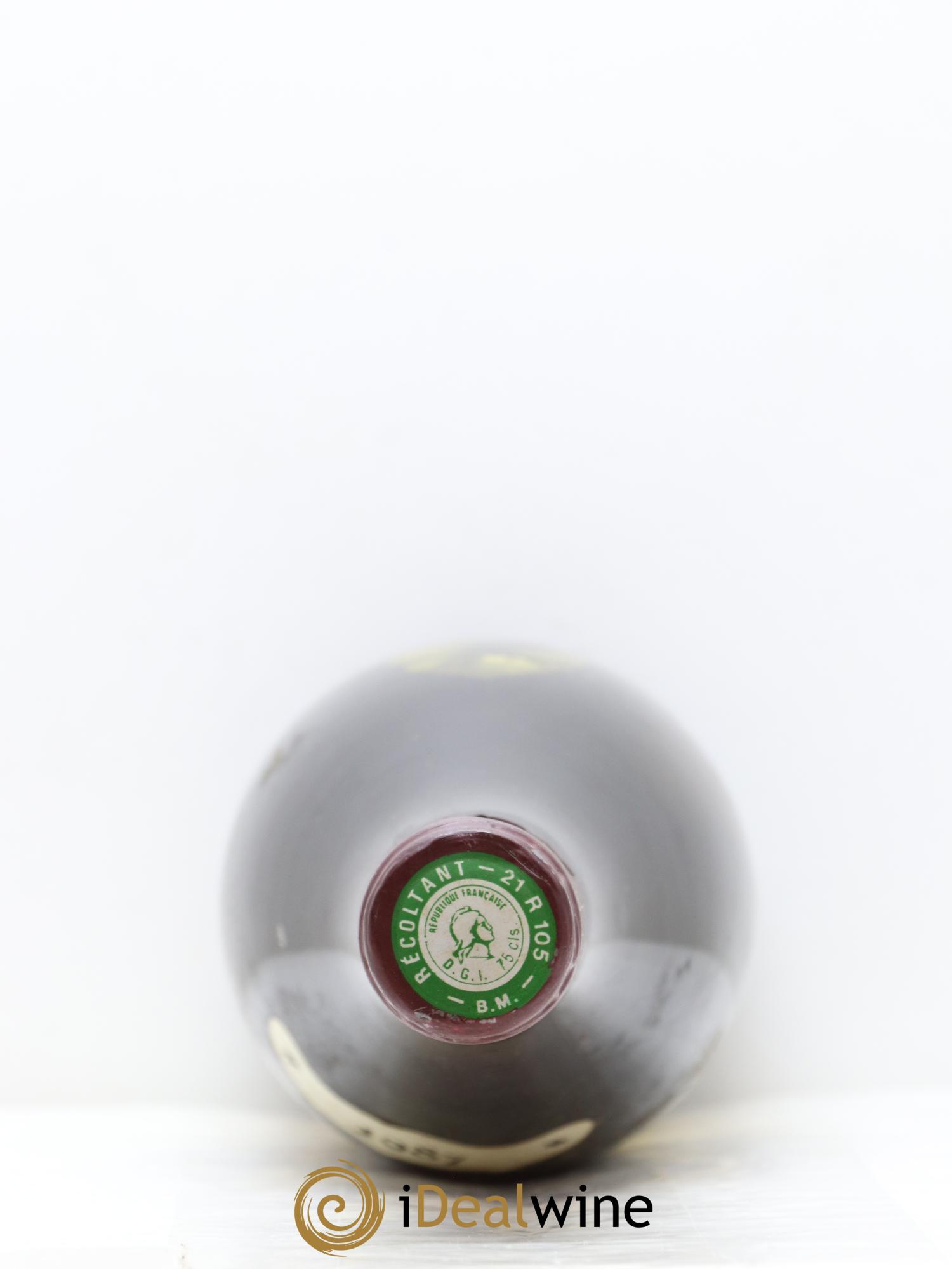 Chambolle-Musigny 1er Cru Les Charmes Servelle-Tachot 1987 - Lot de 1 bouteille - 1