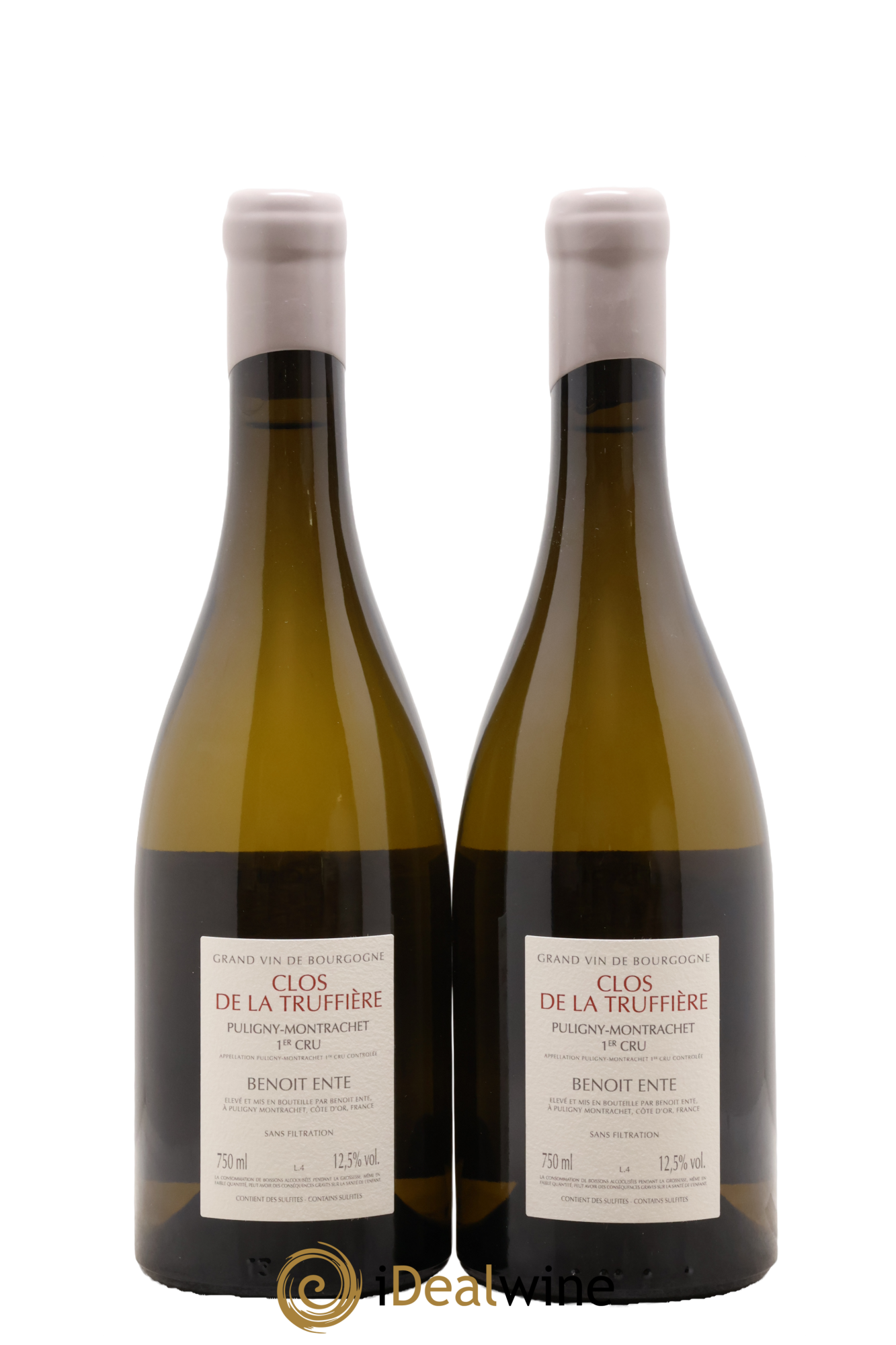 Puligny-Montrachet 1er Cru Clos de la Truffière Benoit Ente 2021 - Lot de 2 bouteilles - 1