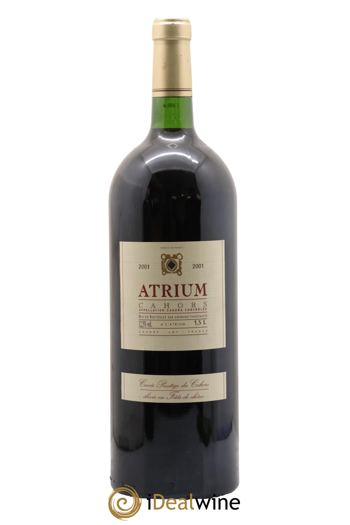Cahors Cuvée Prestige Atrium 2001 - Posten von 1 Magnum - 0