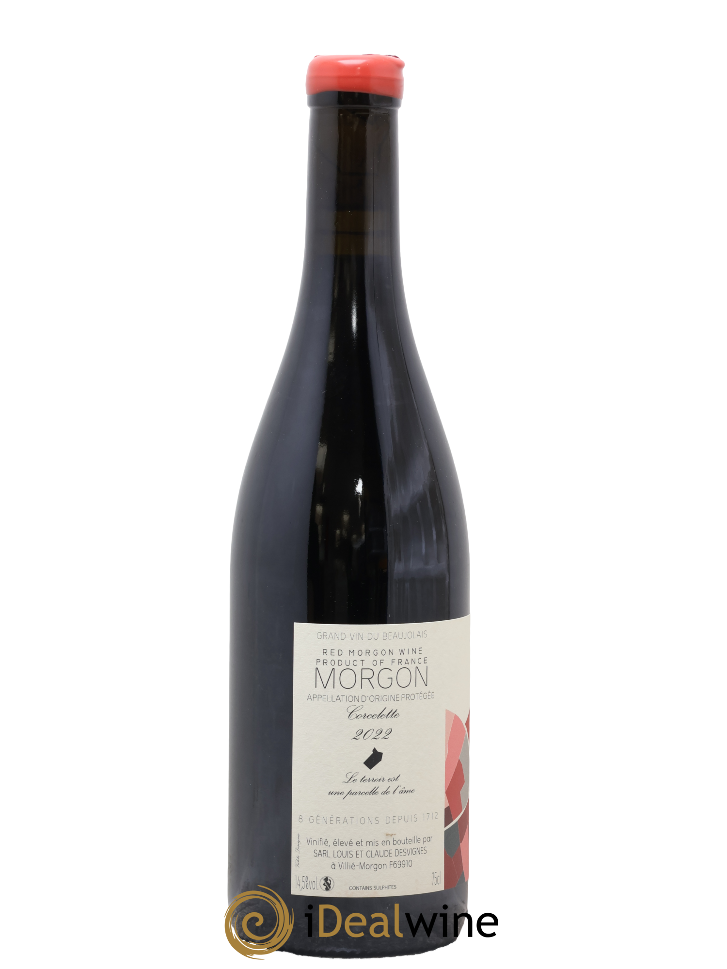 Morgon Corcelette Louis-Claude Desvignes 2022 - Lotto di 1 bottiglia - 1
