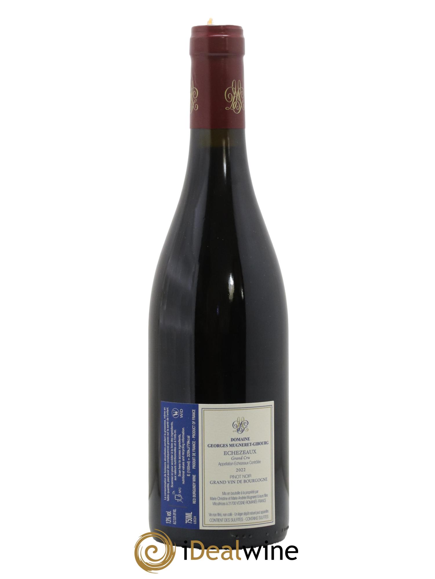 Echezeaux Grand Cru Mugneret-Gibourg (Domaine) 2022 - Lot de 1 bouteille - 1