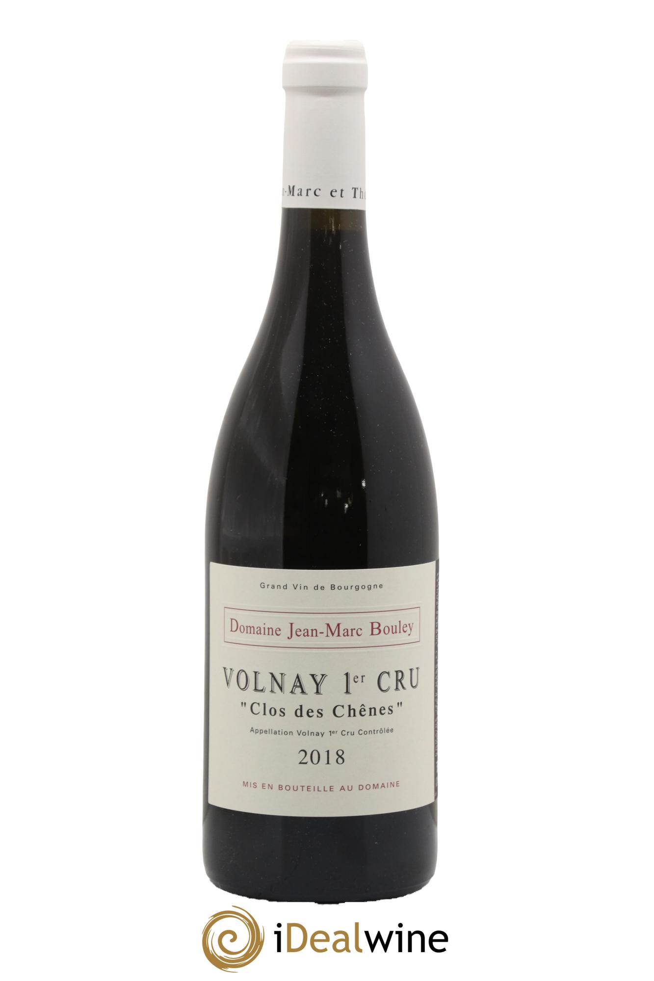 Volnay 1er Cru Clos des Chênes Bouley (Domaine) 2018 - Lot de 1 bouteille - 0