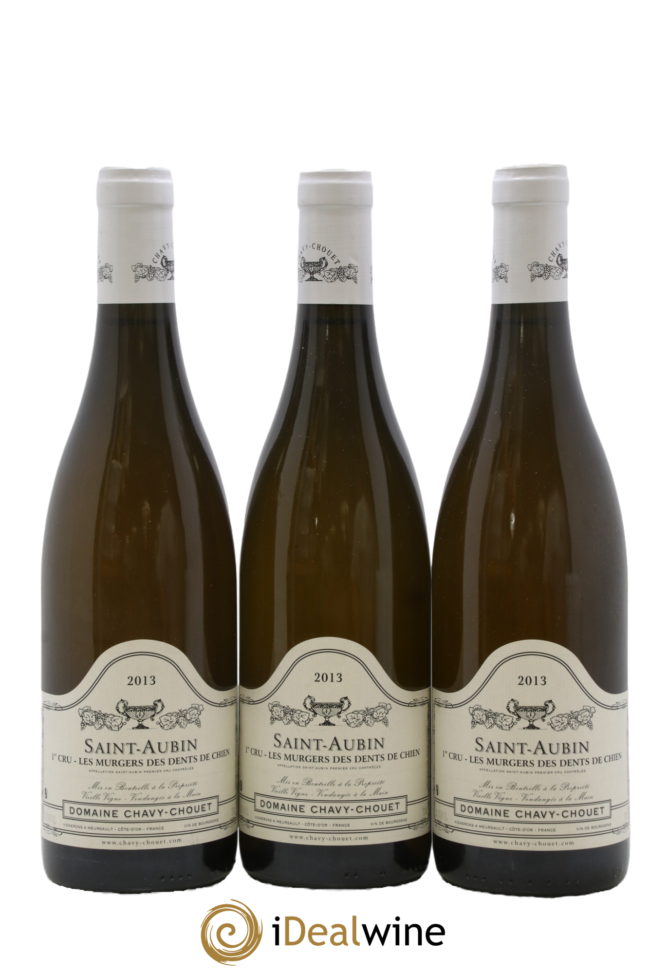 Saint-Aubin 1er Cru Murgers les Dents de Chien Chavy-Chouet 2013 - Lot de 3 bouteilles - 0