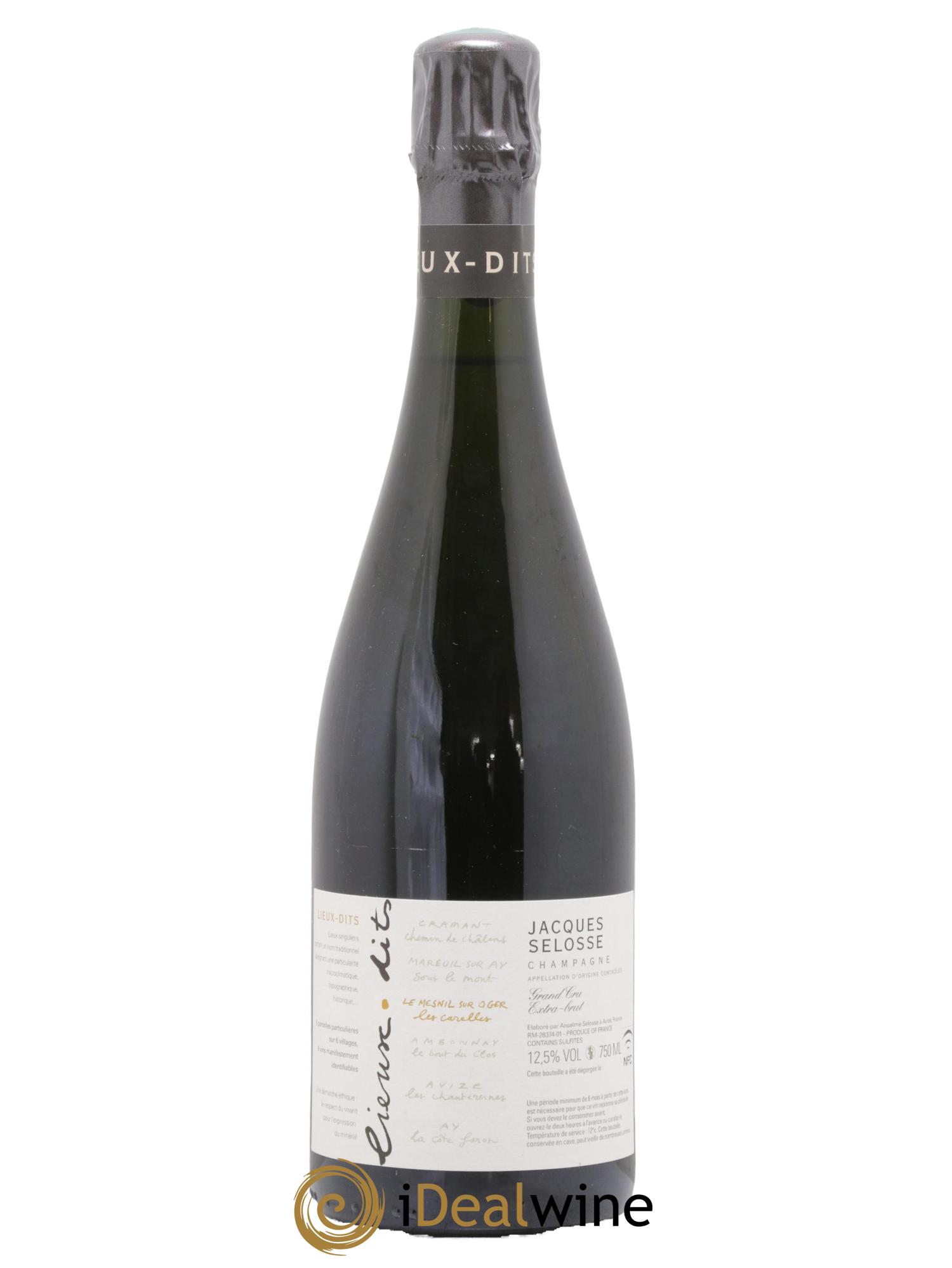 Les Carelles Blanc de Blancs Jacques Selosse - Lot de 1 bouteille - 0