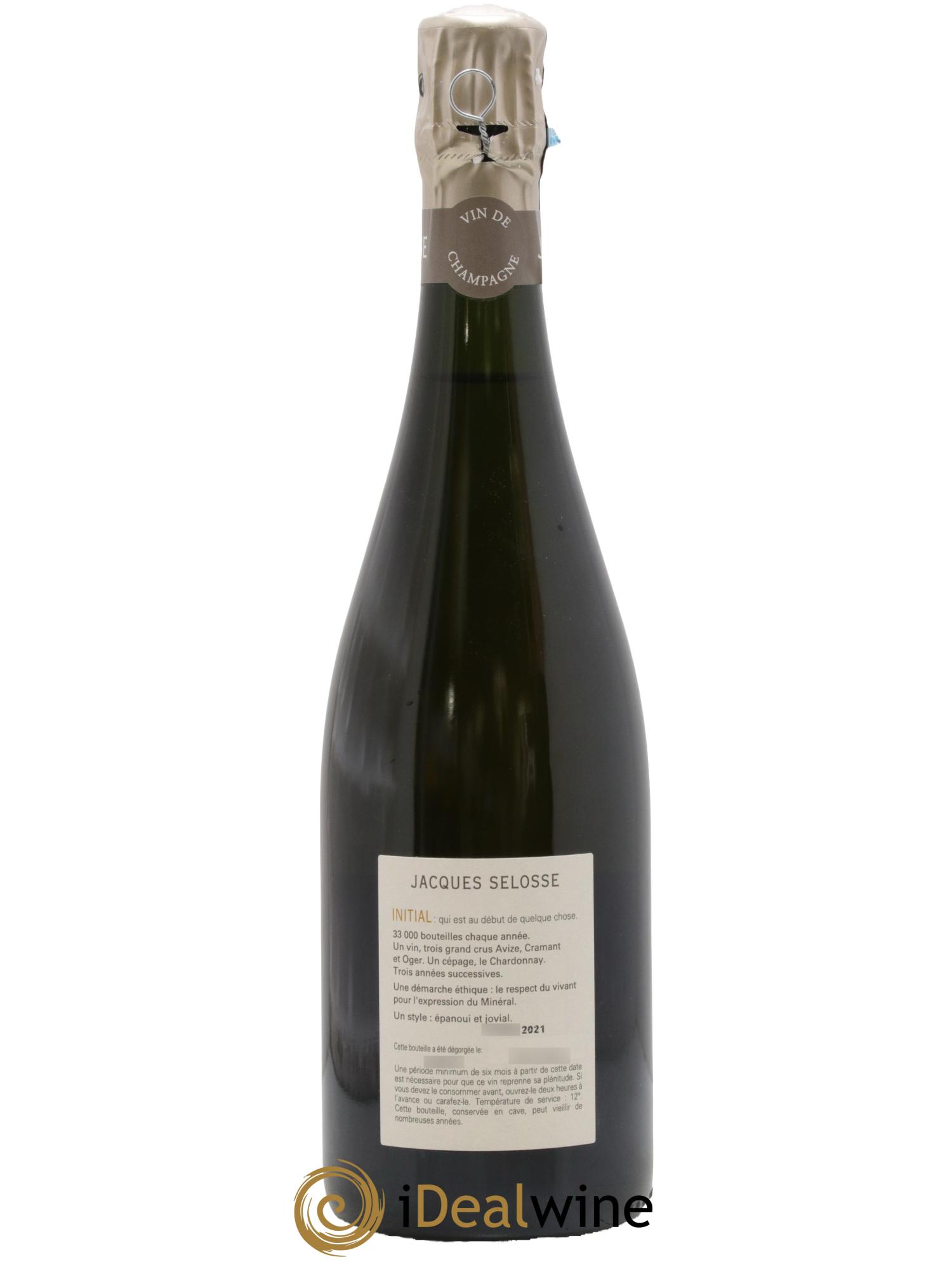 Initial Brut Jacques Selosse - Lotto di 1 bottiglia - 1