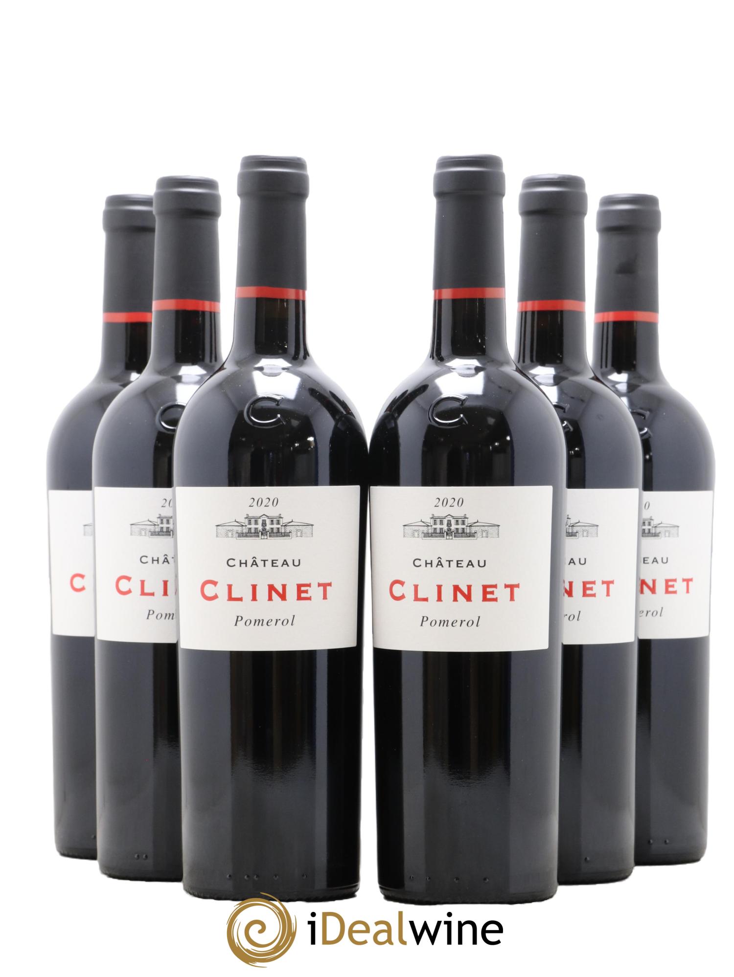 Château Clinet 2020 - Lot de 6 bouteilles - 0