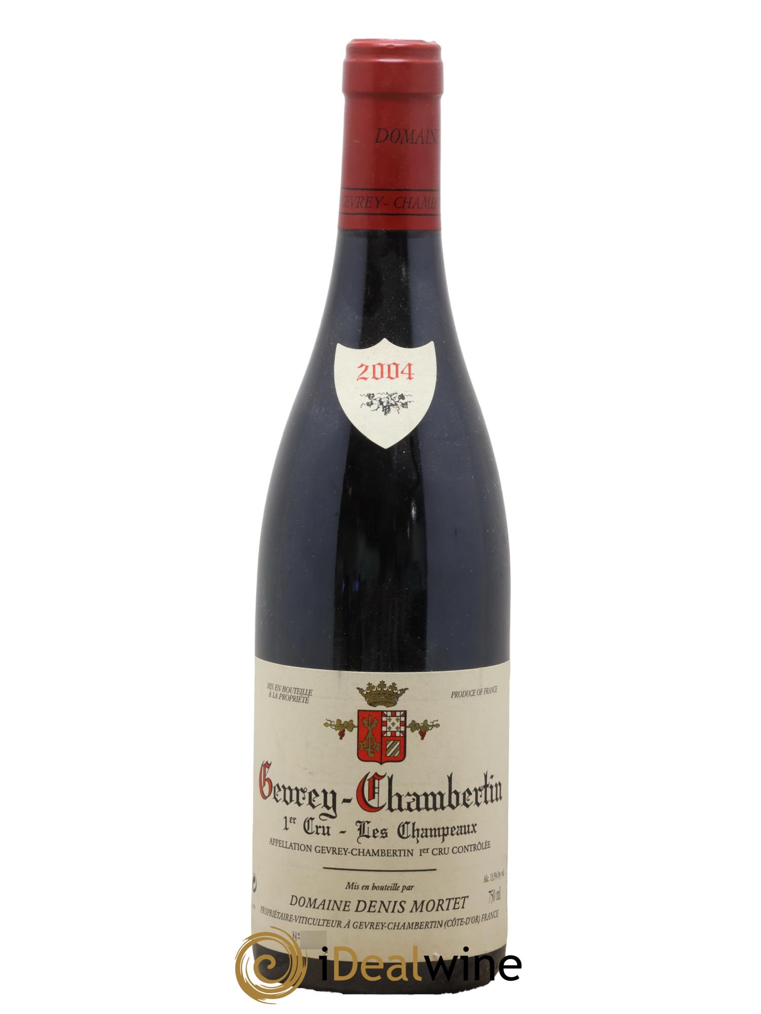 Gevrey-Chambertin 1er Cru Les Champeaux Denis Mortet (Domaine) 2004 - Lot de 1 bouteille - 0