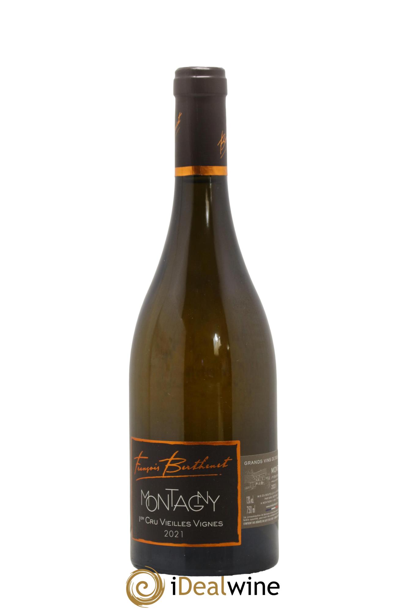 Montagny 1er Cru Vieilles Vignes Berthenet 2021 - Lot de 1 bouteille - 0