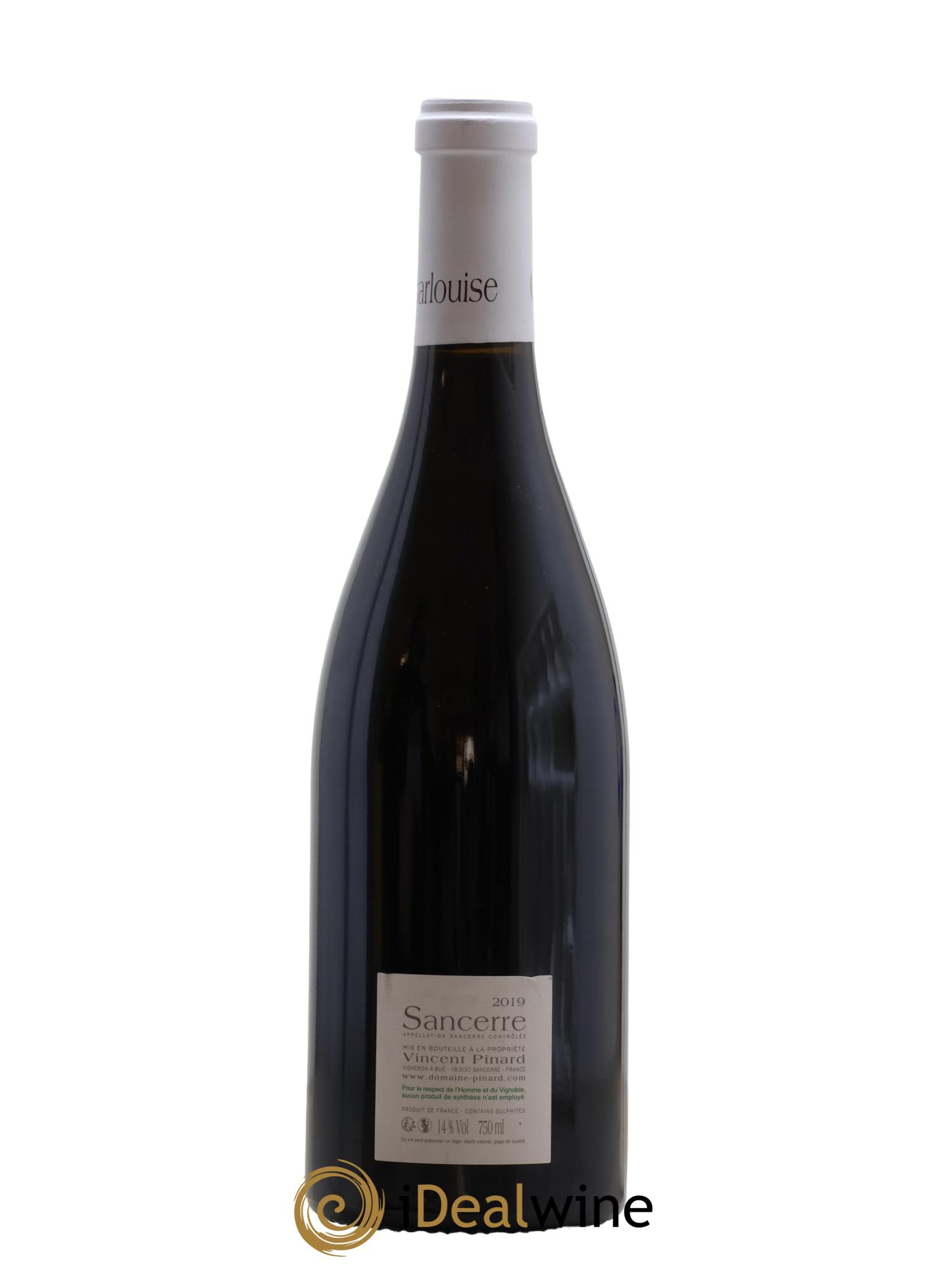 Sancerre Charlouise Vincent Pinard 2019 - Lot de 1 bouteille - 1
