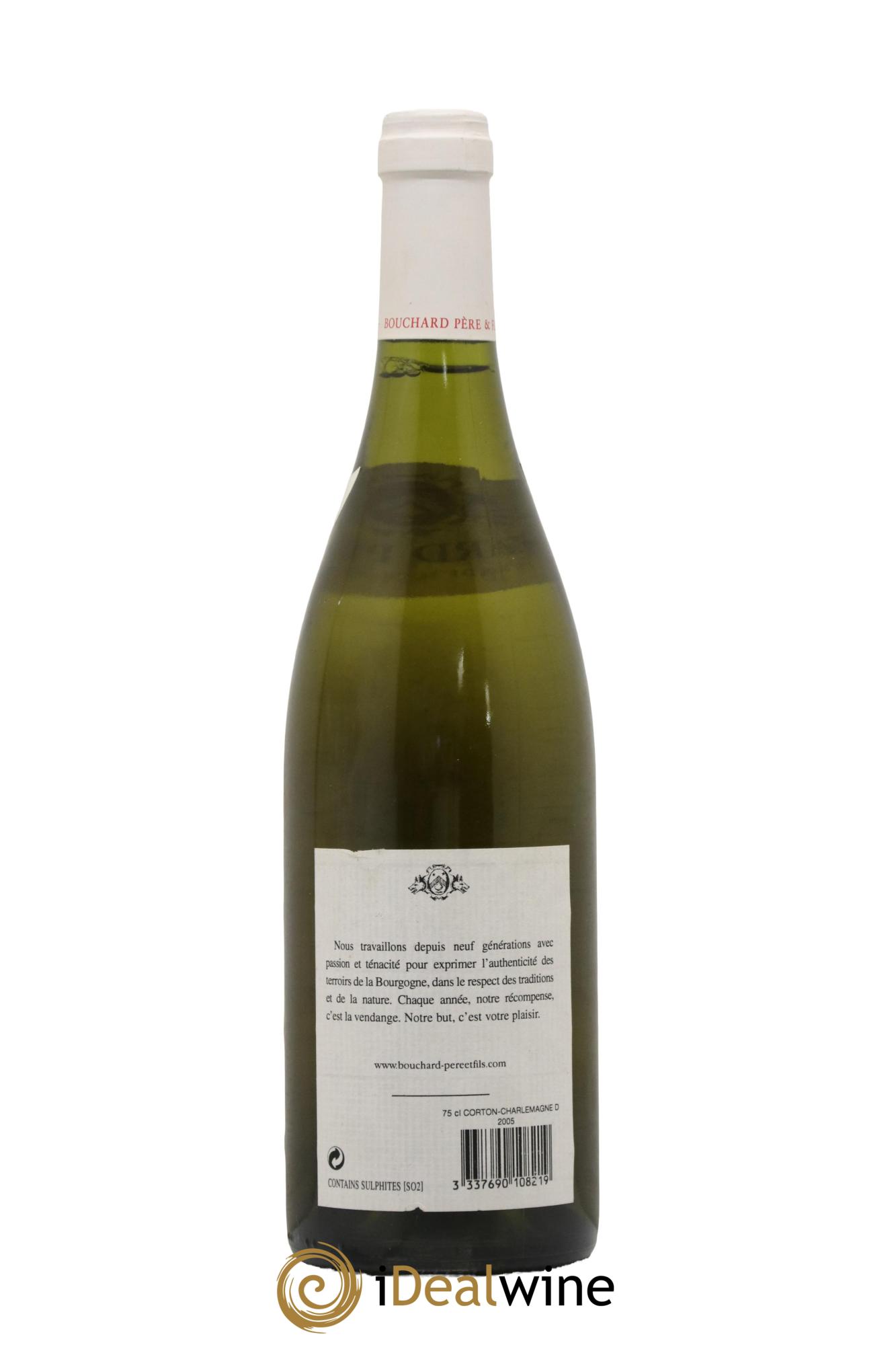 Corton-Charlemagne Grand Cru Bouchard Père & Fils 2005 - Lot of 1 bottle - 1