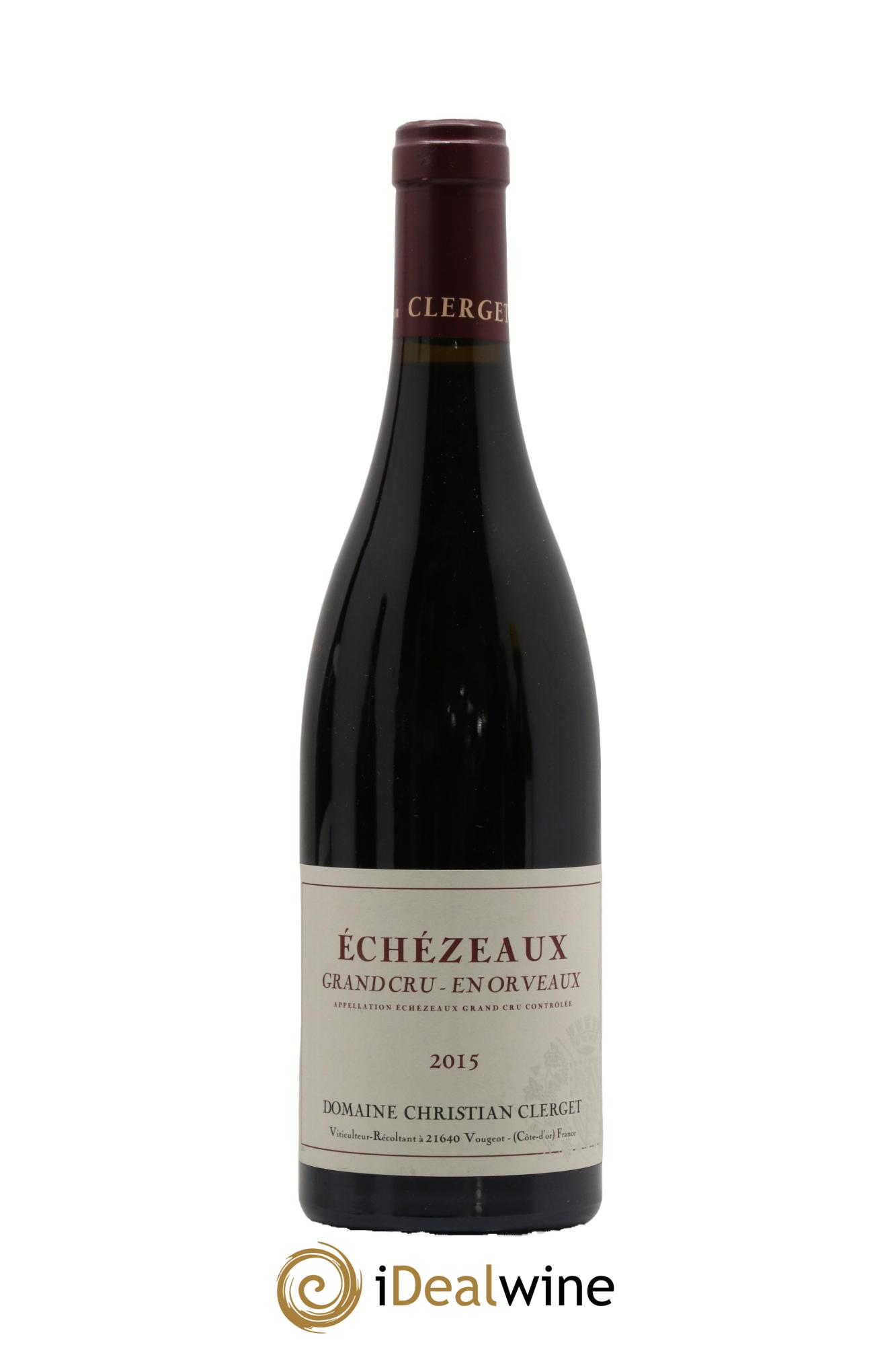 Echezeaux Grand Cru En Orveaux Christian Clerget 2015 - Lot de 1 bouteille - 0