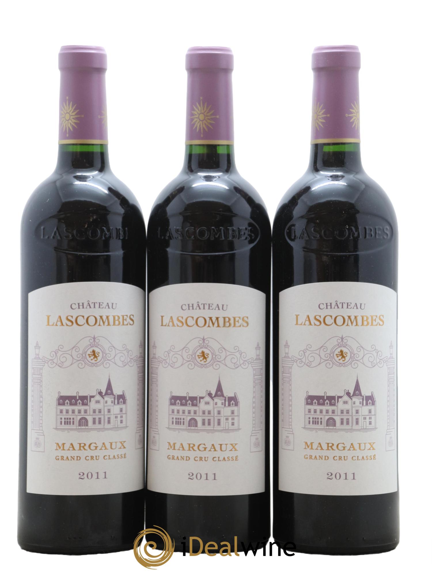 Château Lascombes 2ème Grand Cru Classé 2011 - Lot de 6 bouteilles - 1