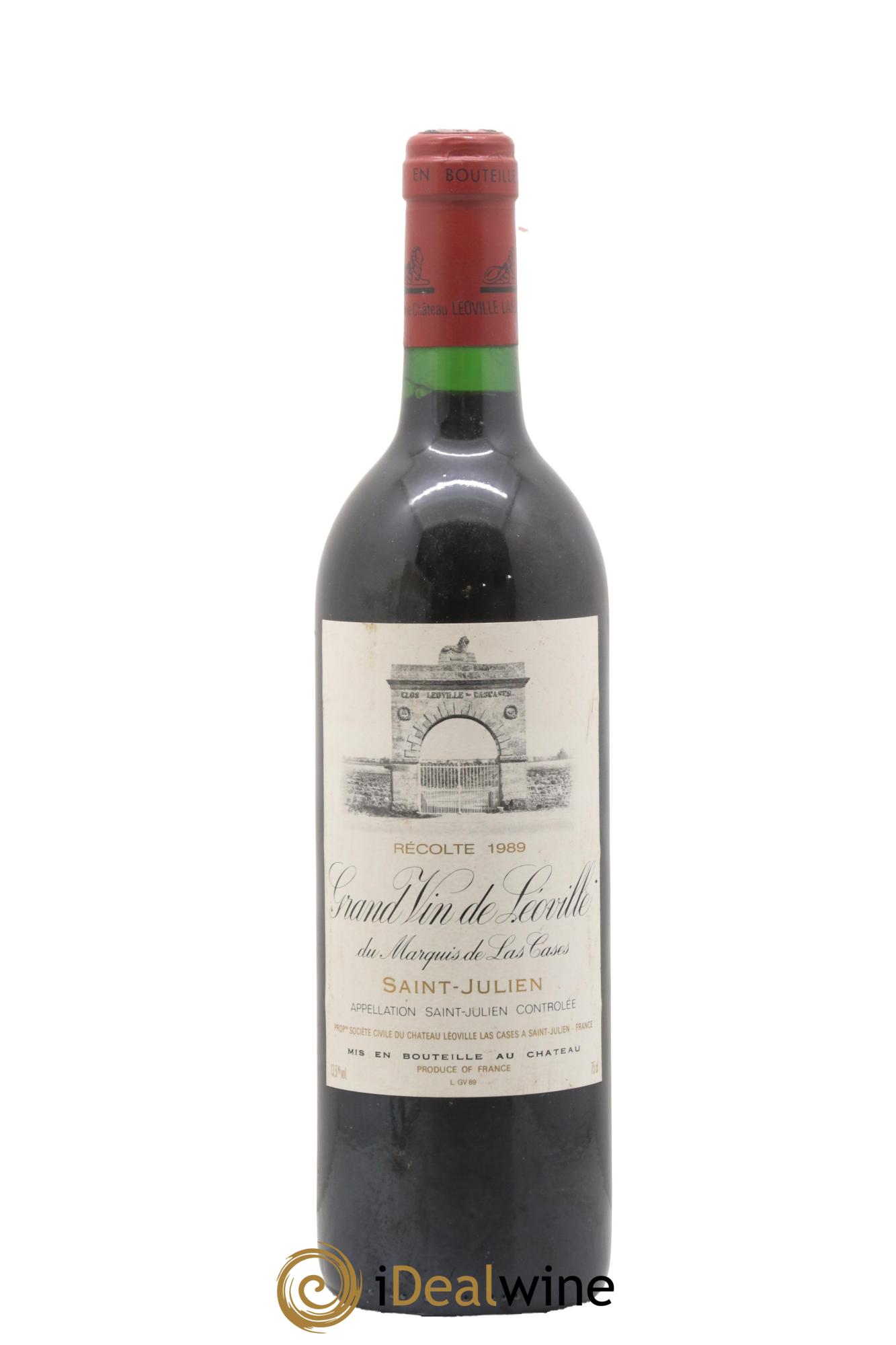 Château Léoville Las Cases 2ème Grand Cru Classé 1989 - Lotto di 1 bottiglia - 0